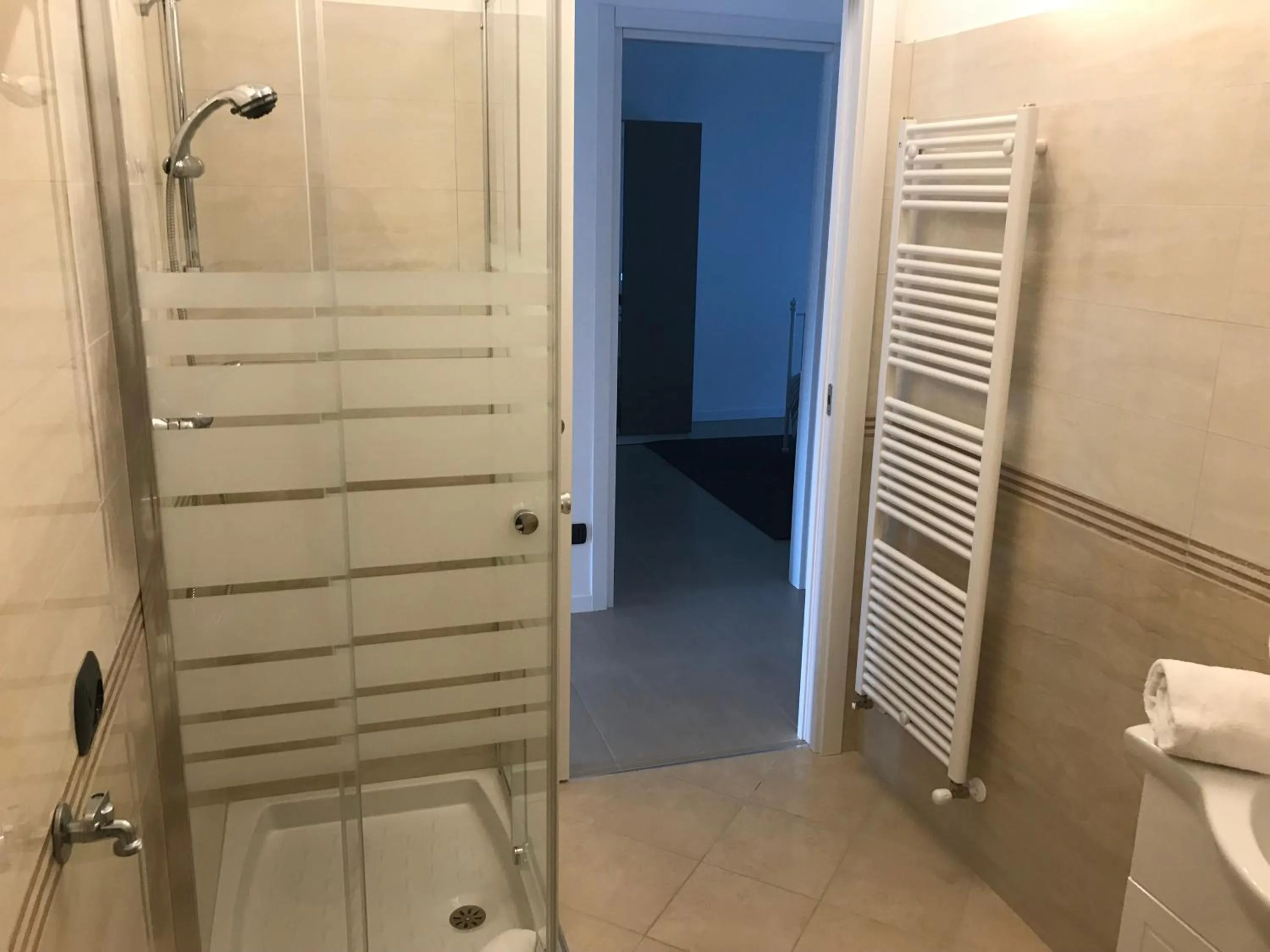 Shower in Hotel Residence Alessandra