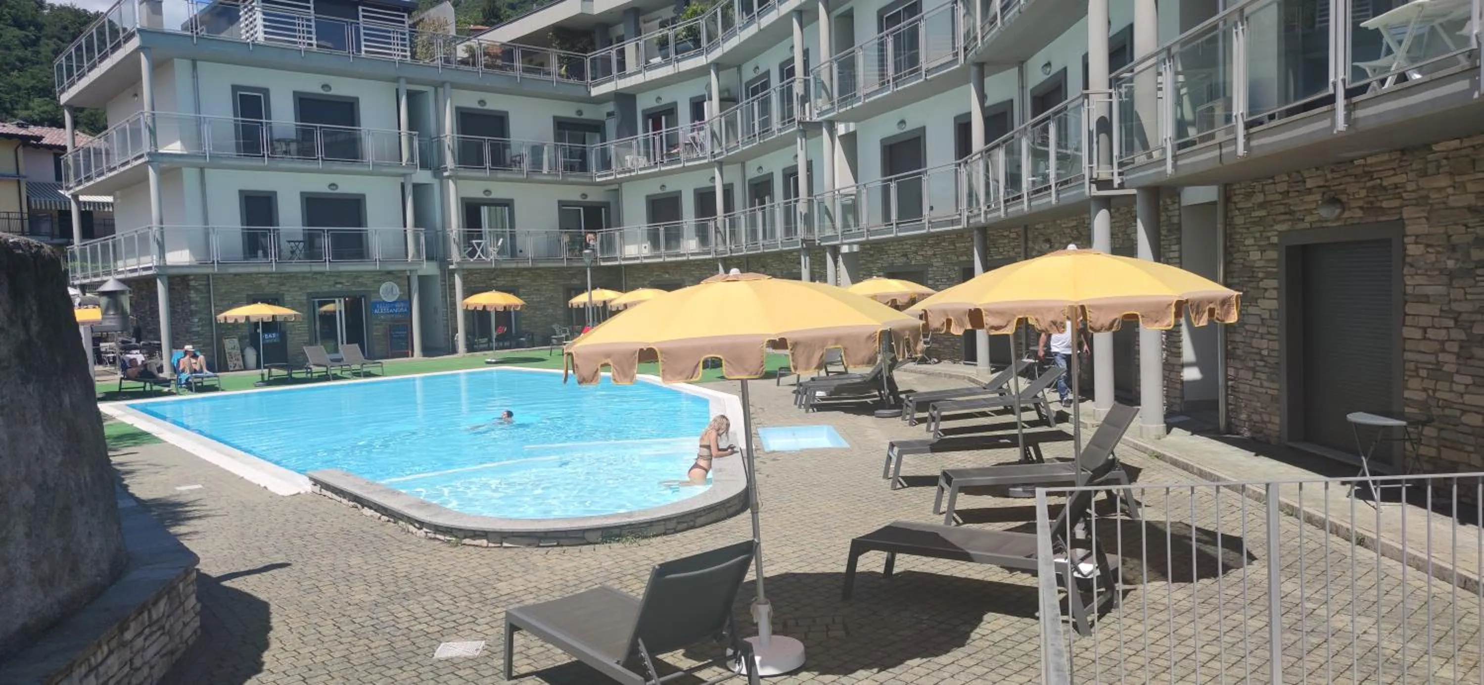 Property building in Hotel Residence Alessandra