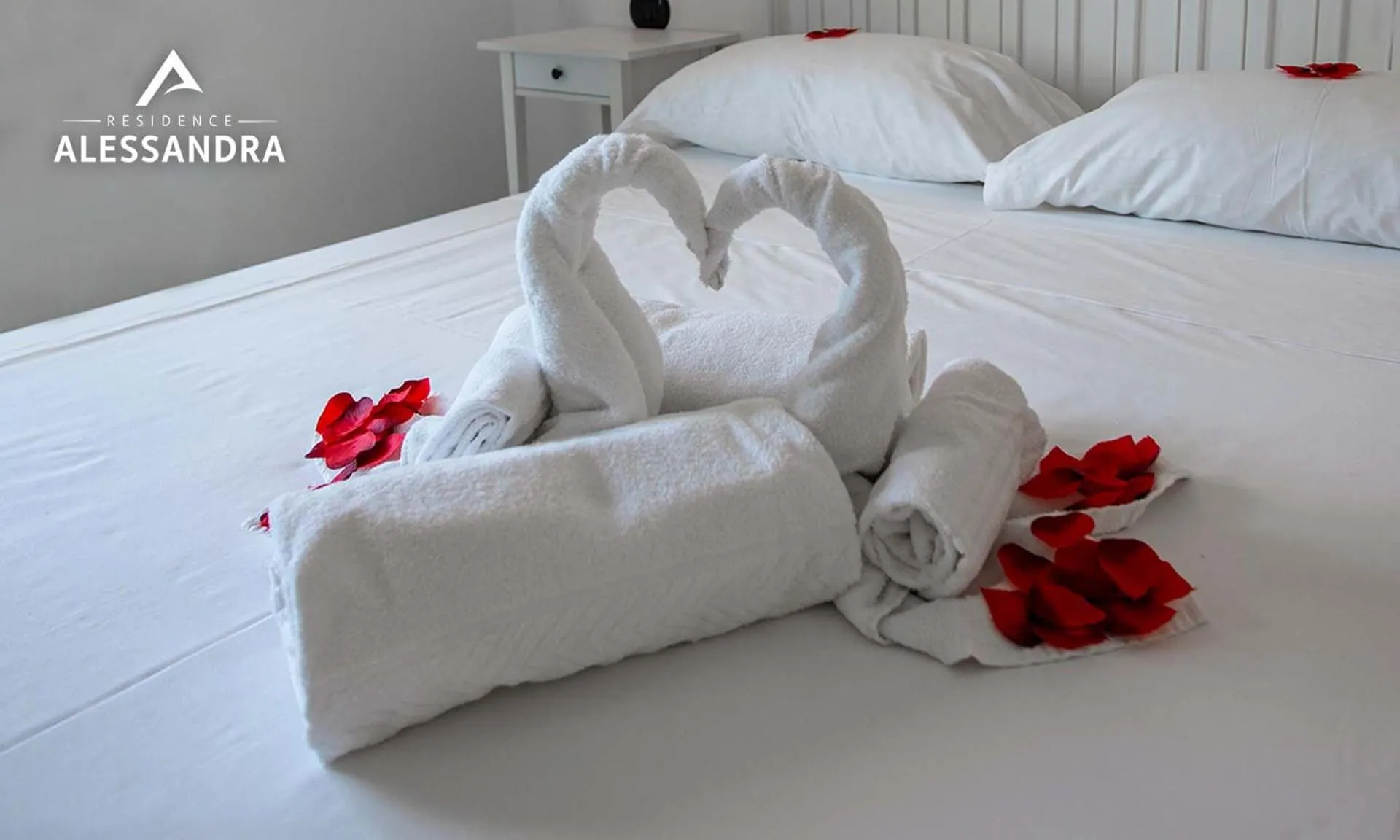 Bed in Hotel Residence Alessandra