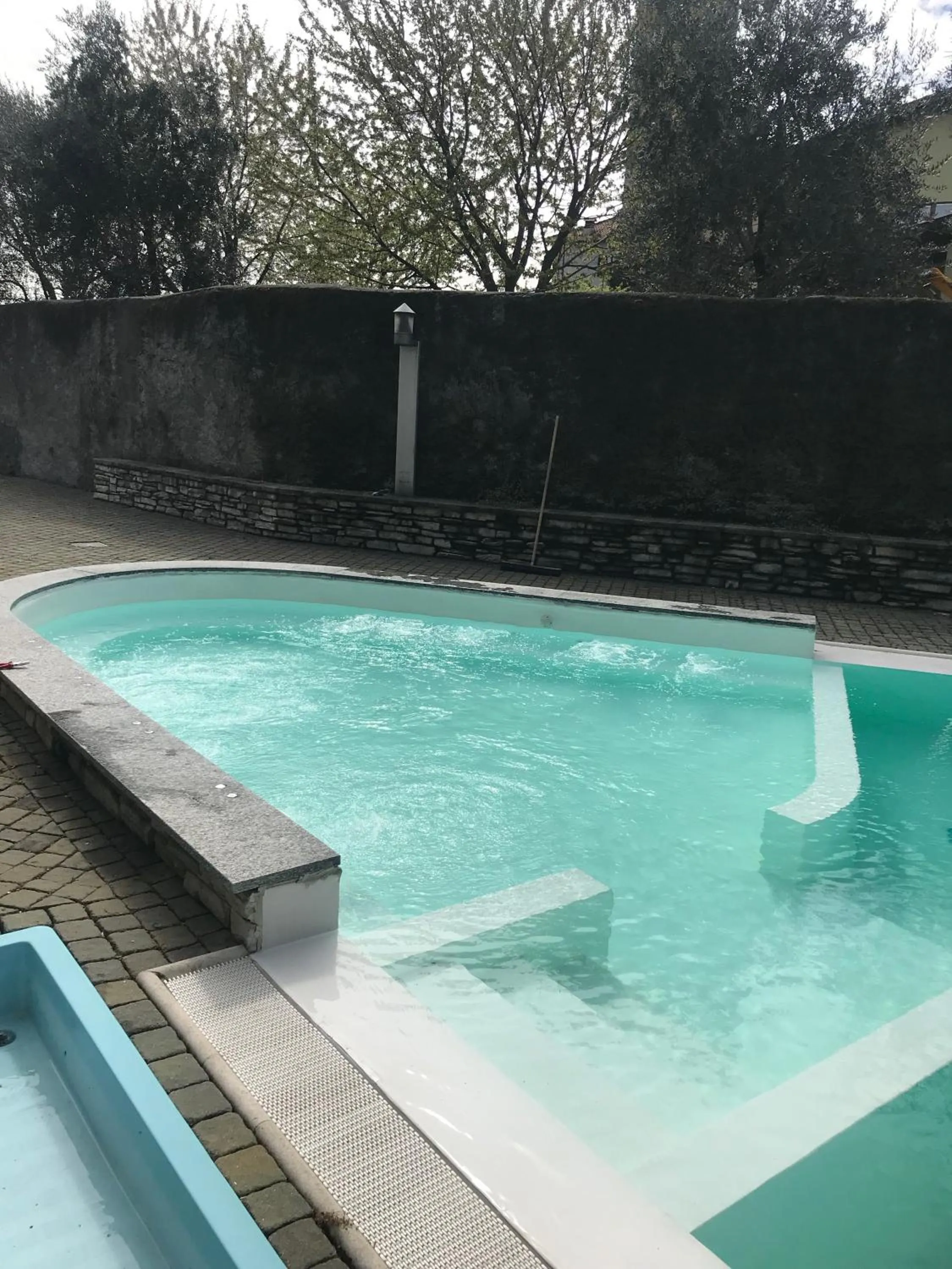 Pool view in Hotel Residence Alessandra