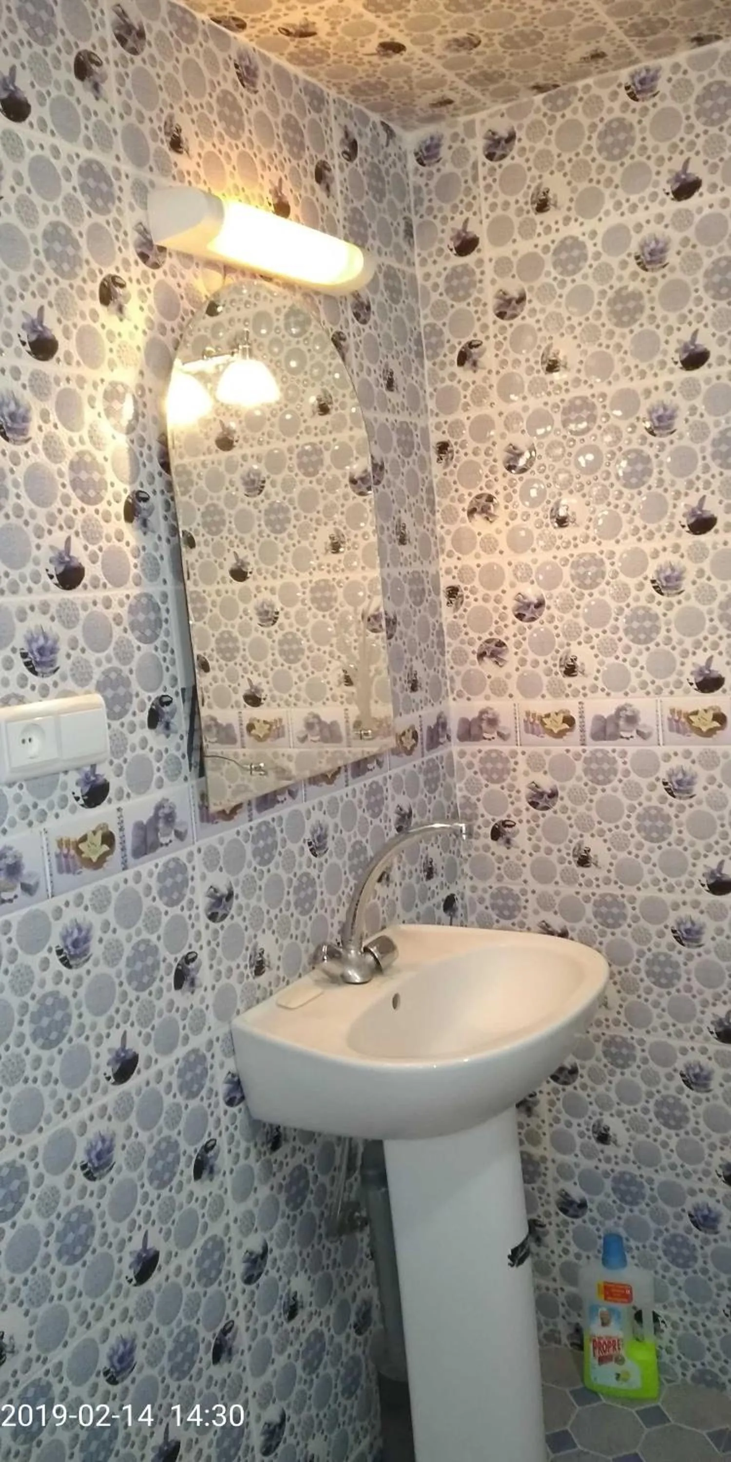 Shower in Merzouga desert apartment