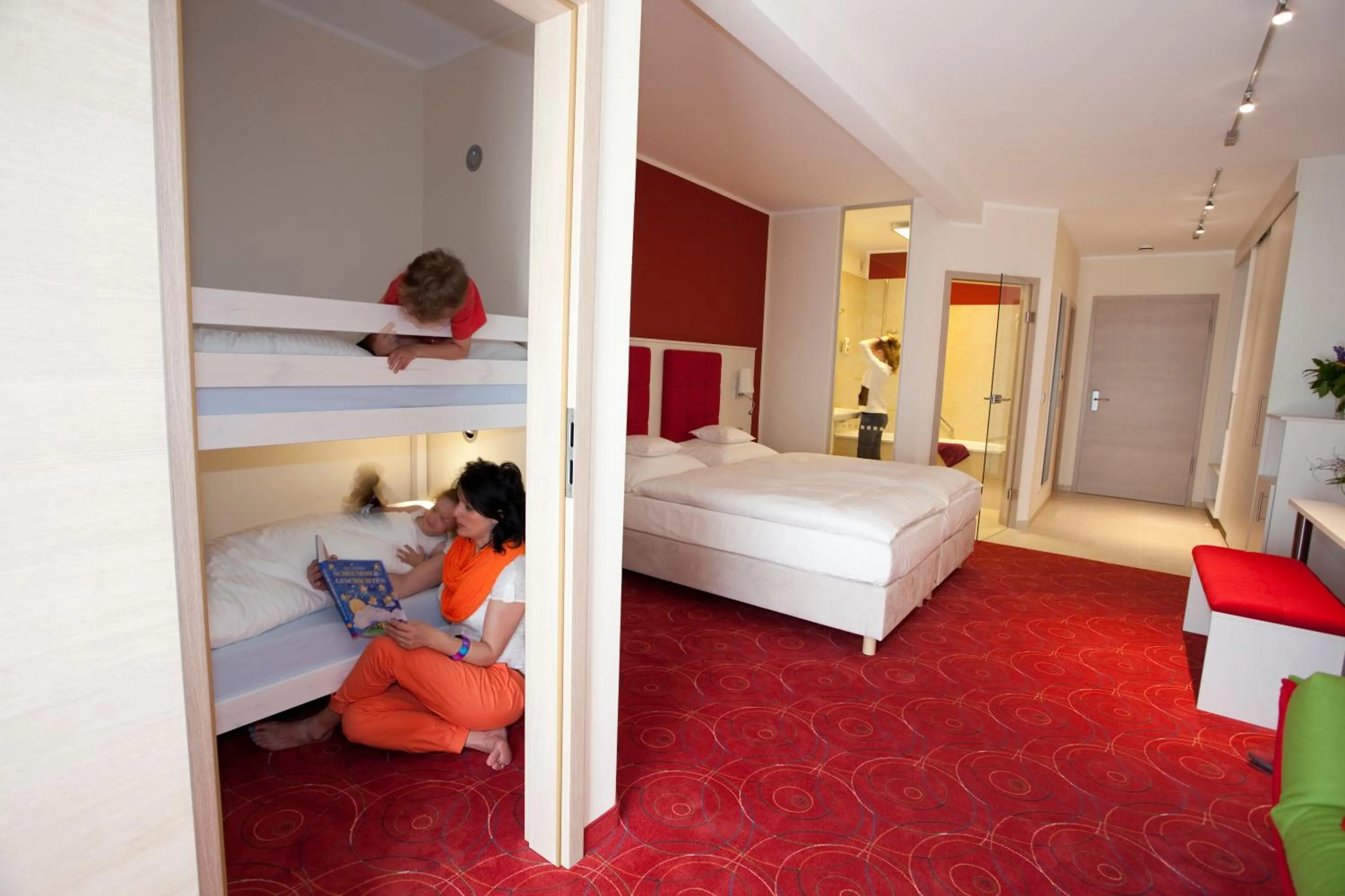 Photo of the whole room, Bed in Hotel Waldperle