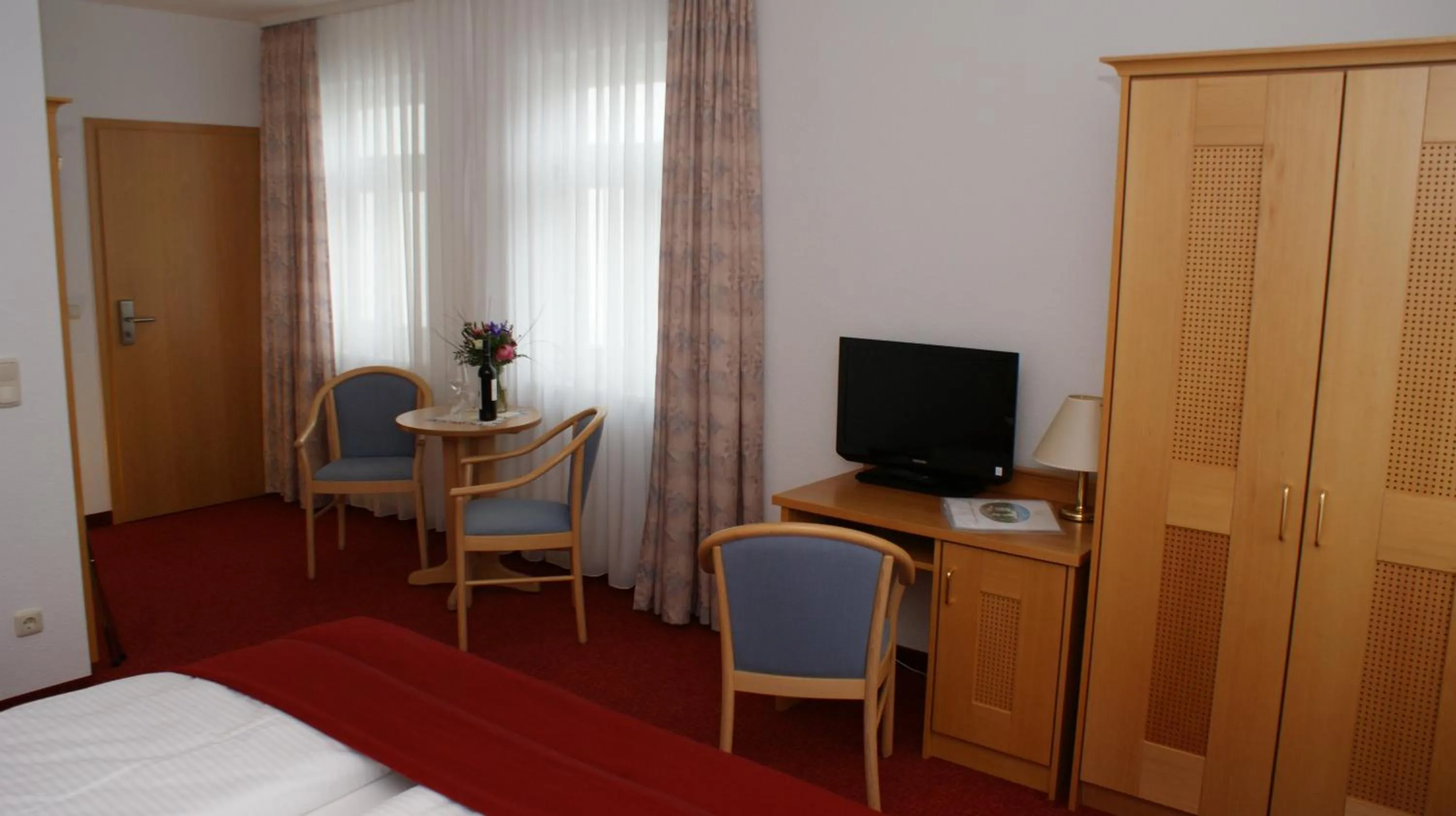 Bed in Hotel Waldperle
