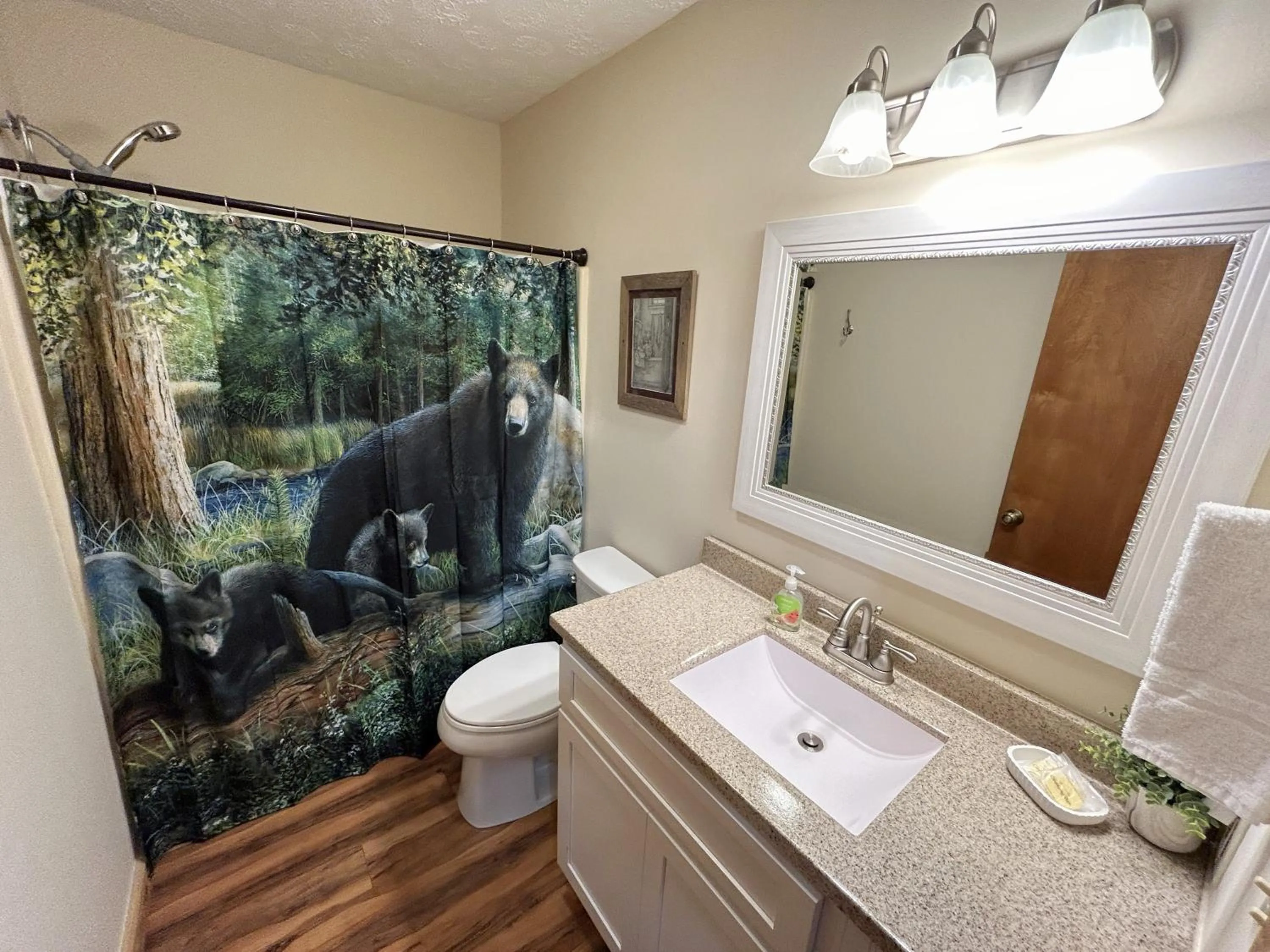 Bathroom in Tucked Away Cabin