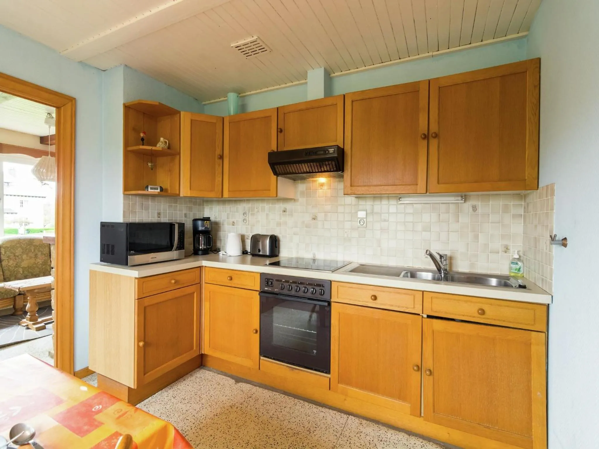 Kitchen or kitchenette in Charming Cottage in Chiny