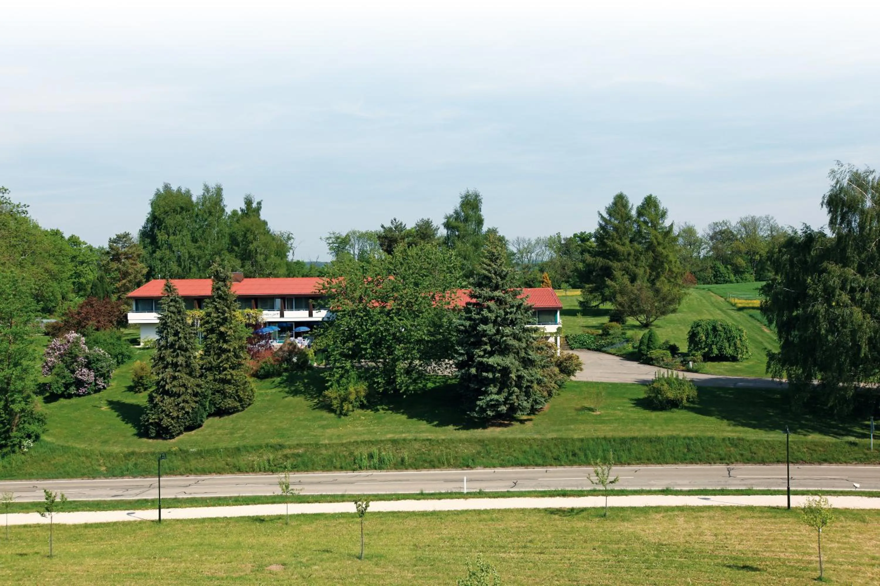 Facade/entrance in Burghotel