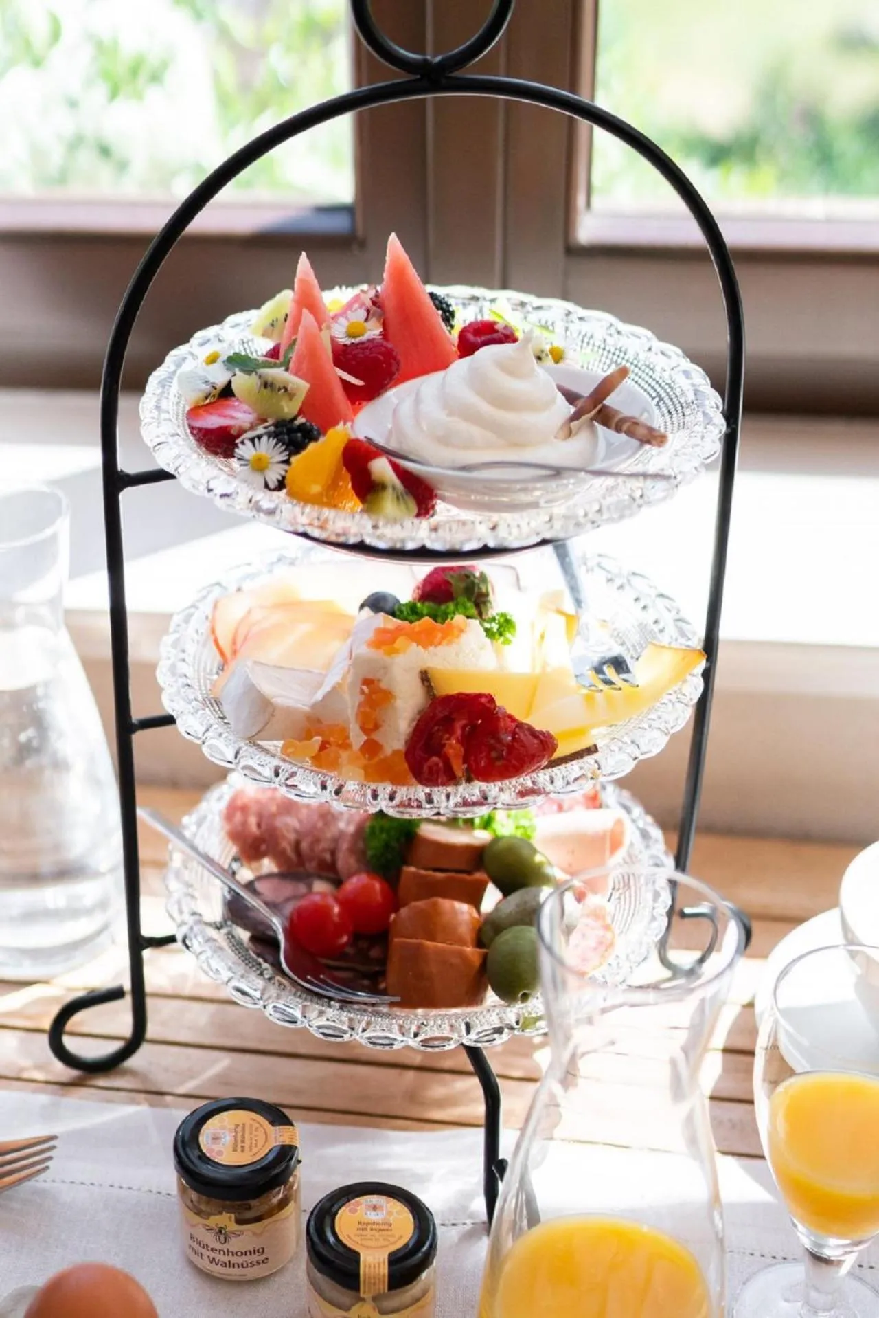 Food close-up in Hotel Schloss Gamehl