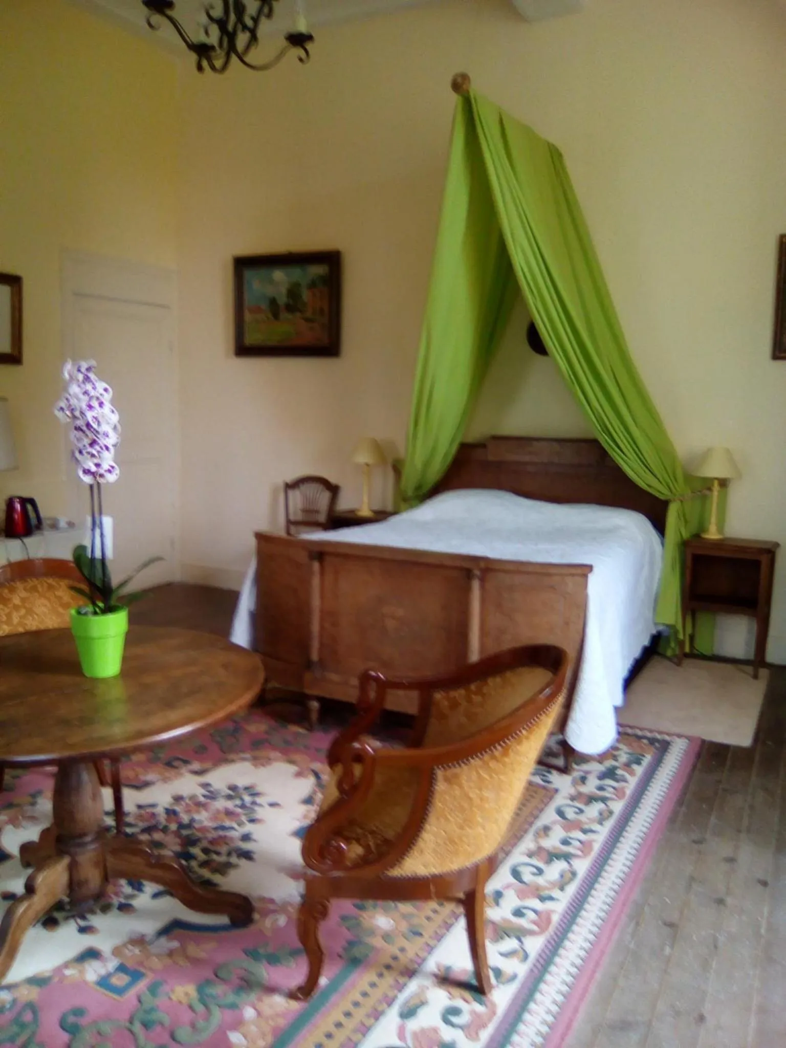 Photo of the whole room, Bed in Chambres d'hôtes & Gîtes du Château de Grand Rullecourt