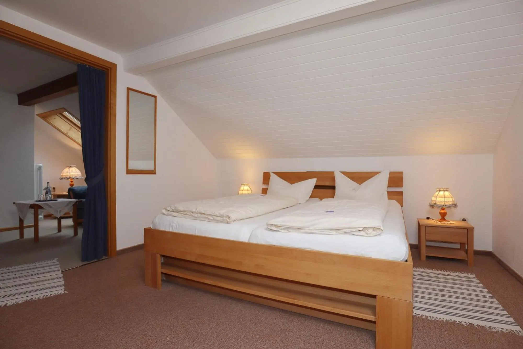 Photo of the whole room, Bed in Landgasthaus Kurz Hotel & Restaurant am Feldberg - Schwarzwald