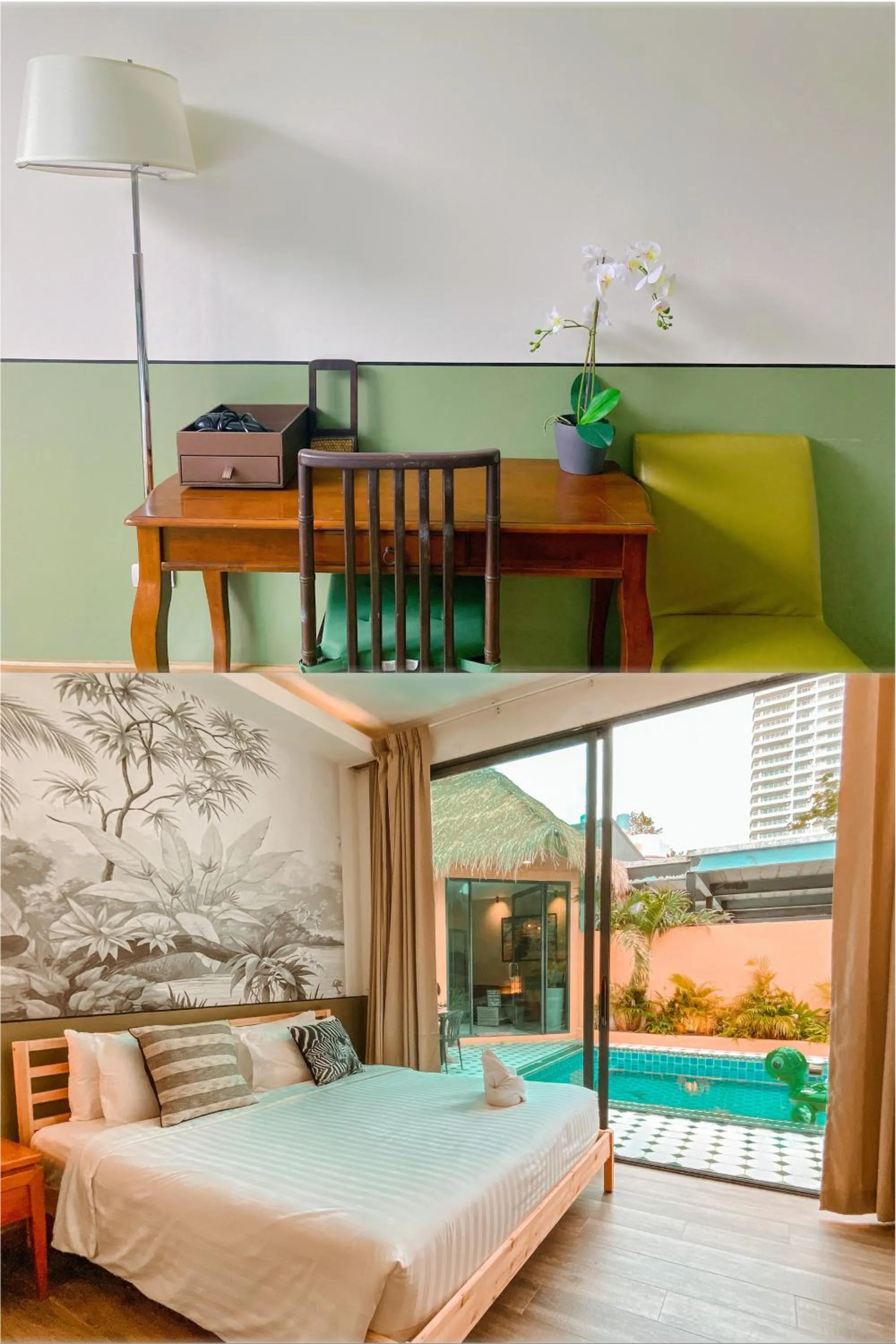 Bedroom, Bed in Dojo pool villa