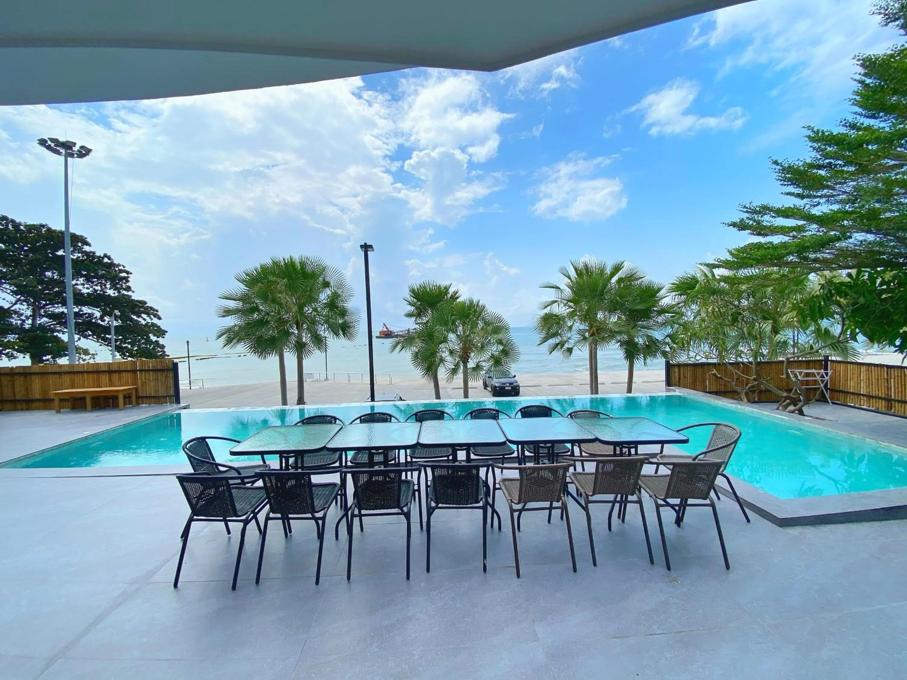 Pool view in Dojo pool villa