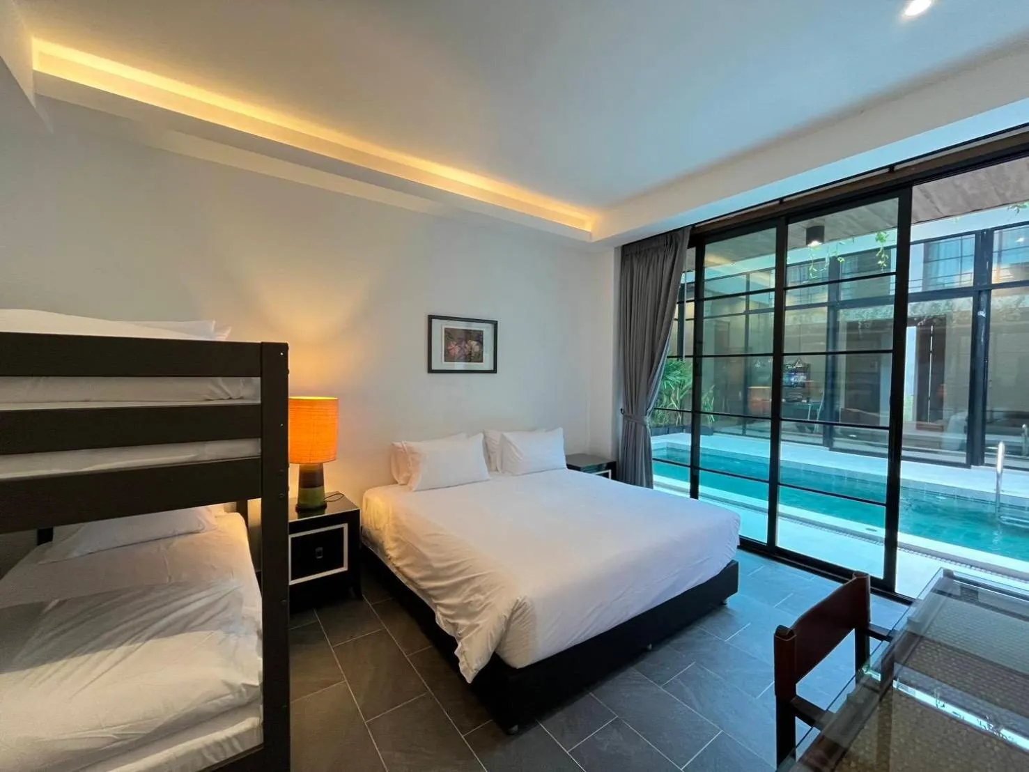 Bedroom, Bed in Dojo pool villa