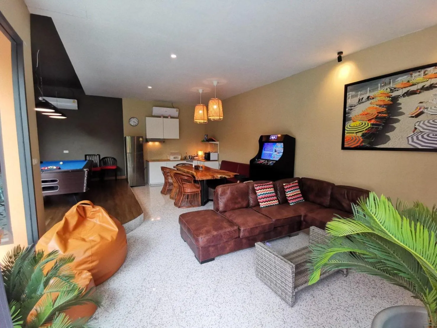 Living room in Dojo pool villa