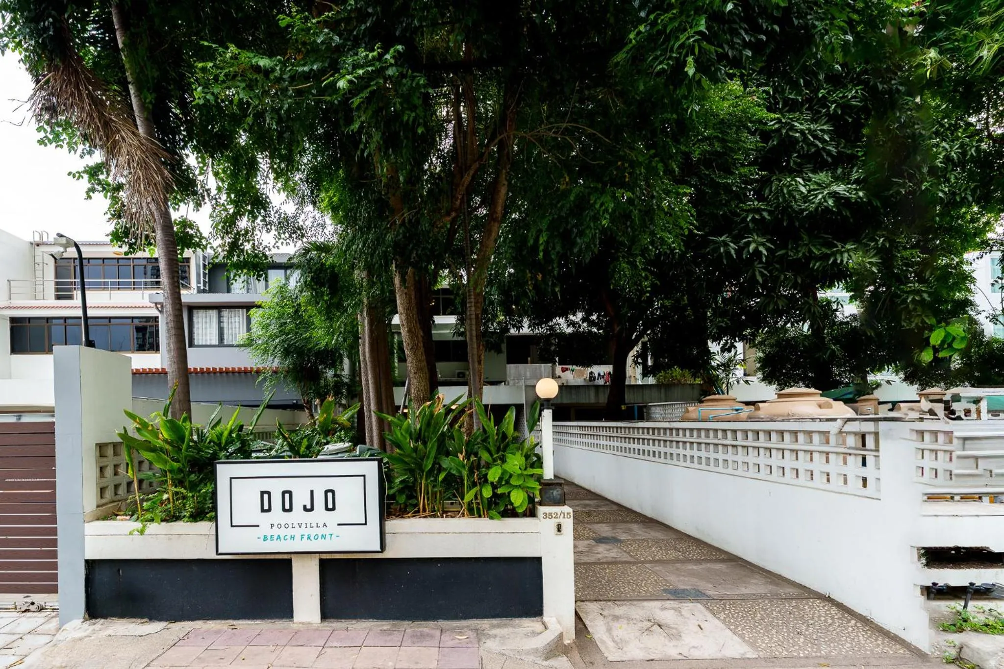 Property logo or sign in Dojo pool villa