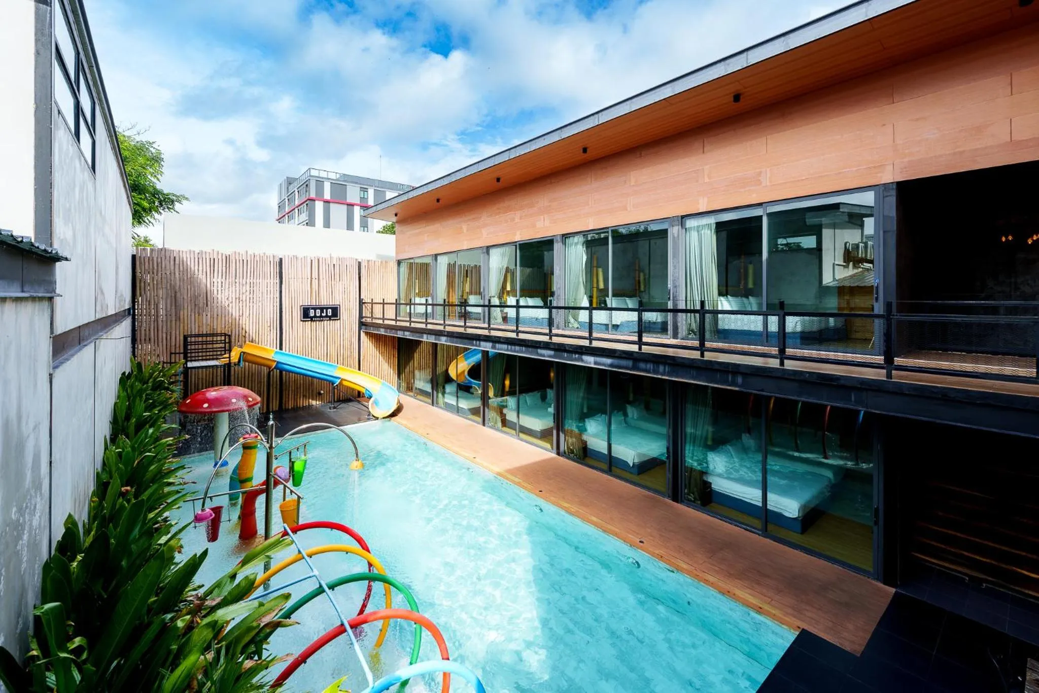 Swimming pool in Dojo pool villa