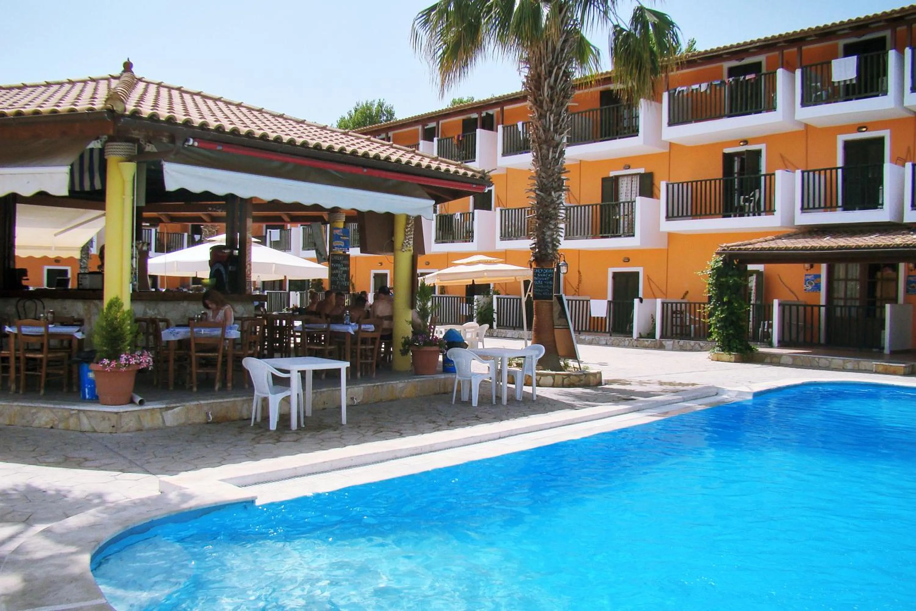 Property building in Blue Palm Hotel