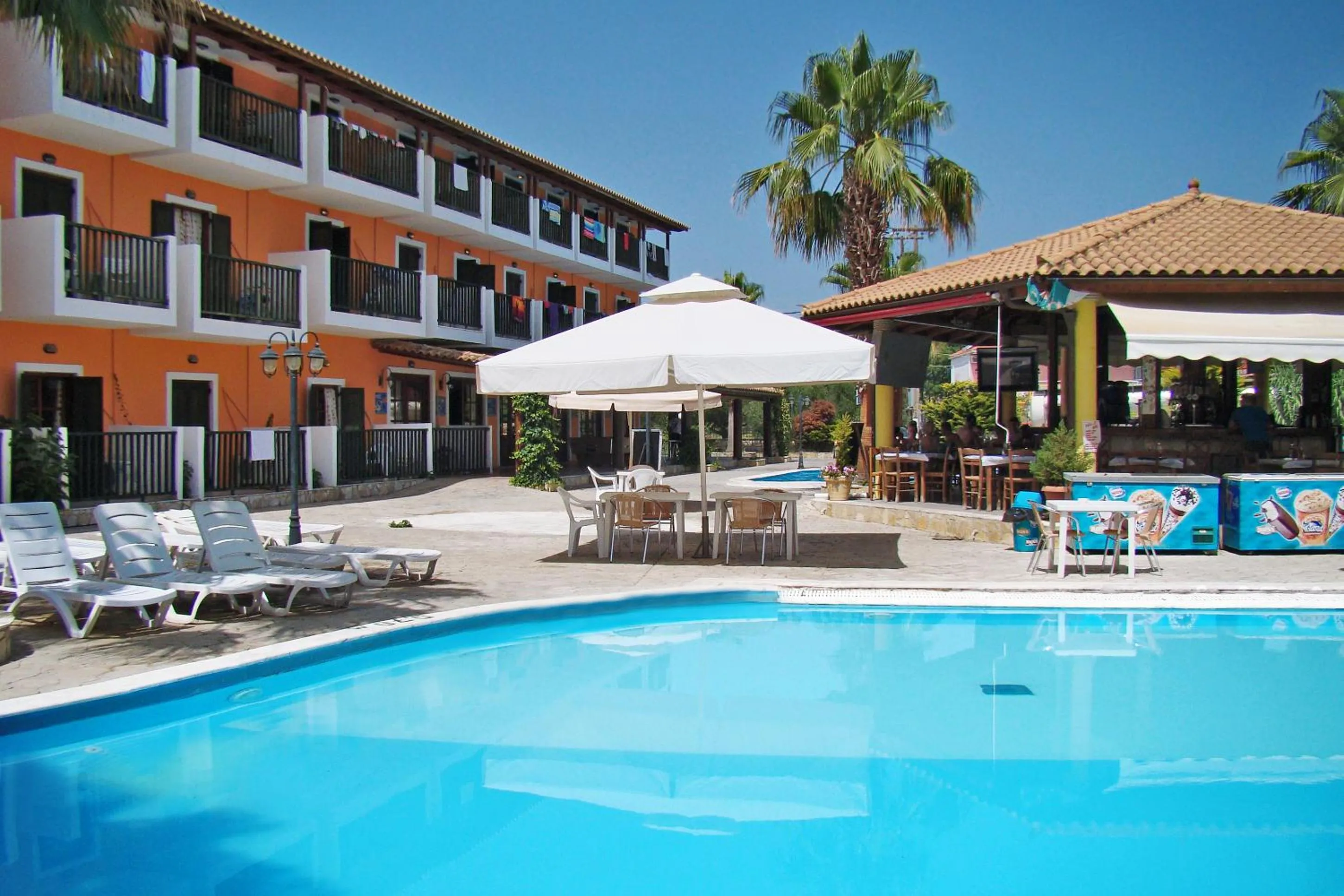 Property building in Blue Palm Hotel