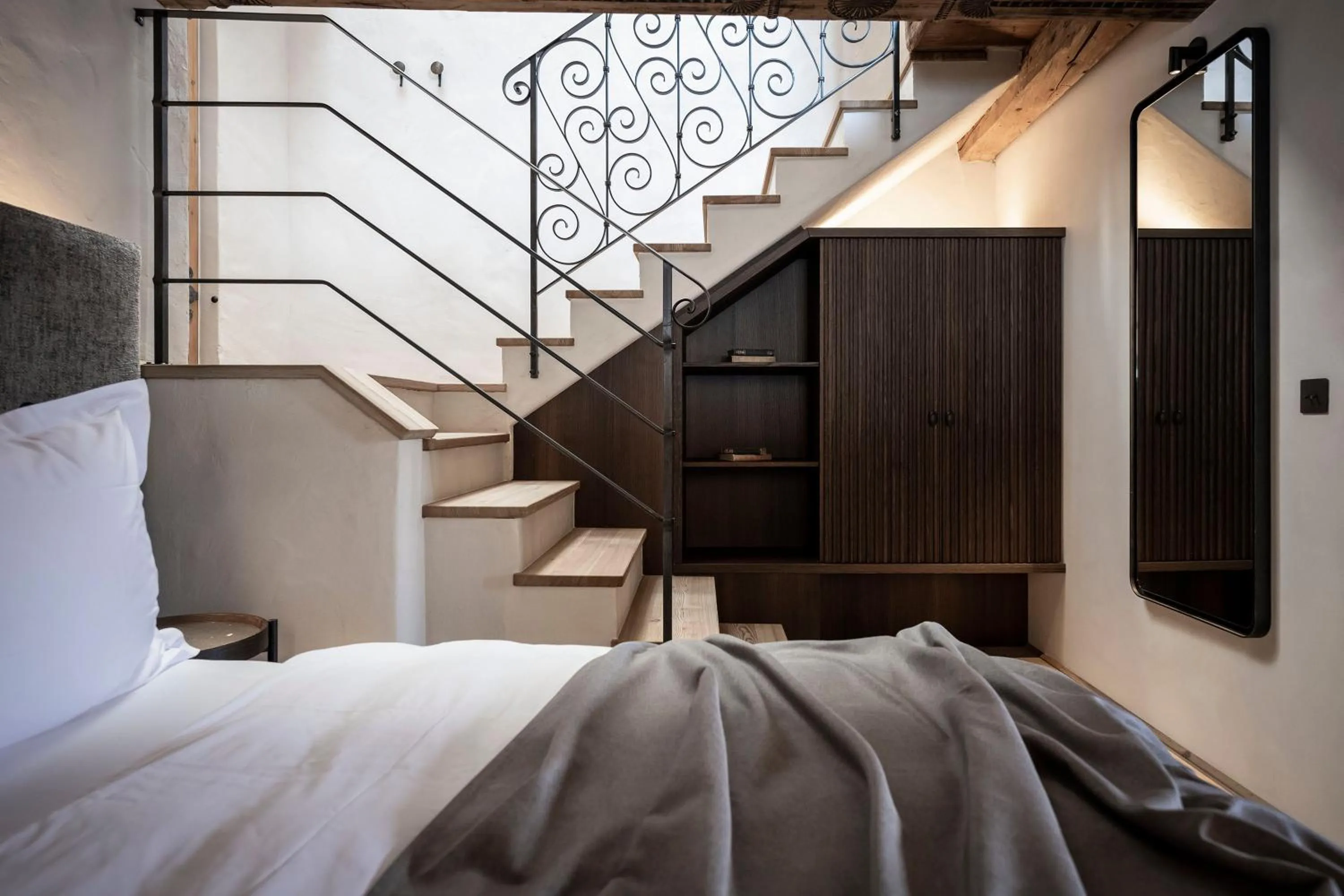 Photo of the whole room, Bed in Hotel Ansitz Steinbock