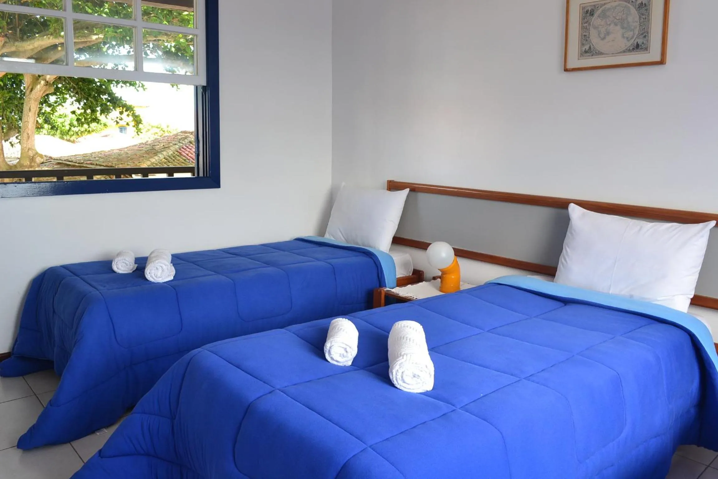 Bed in Pousada Maria Farinha