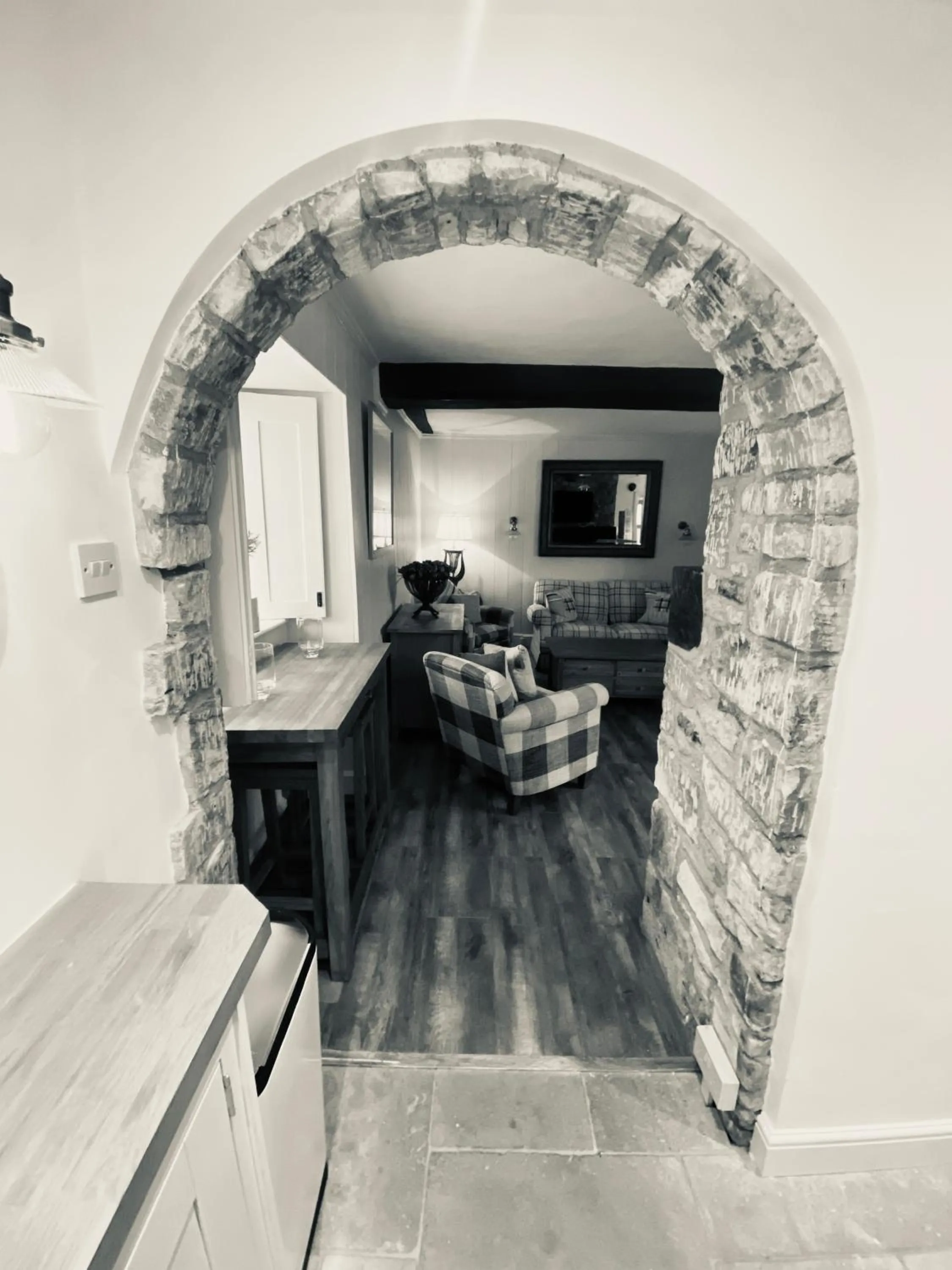 Living room in Burford House BH