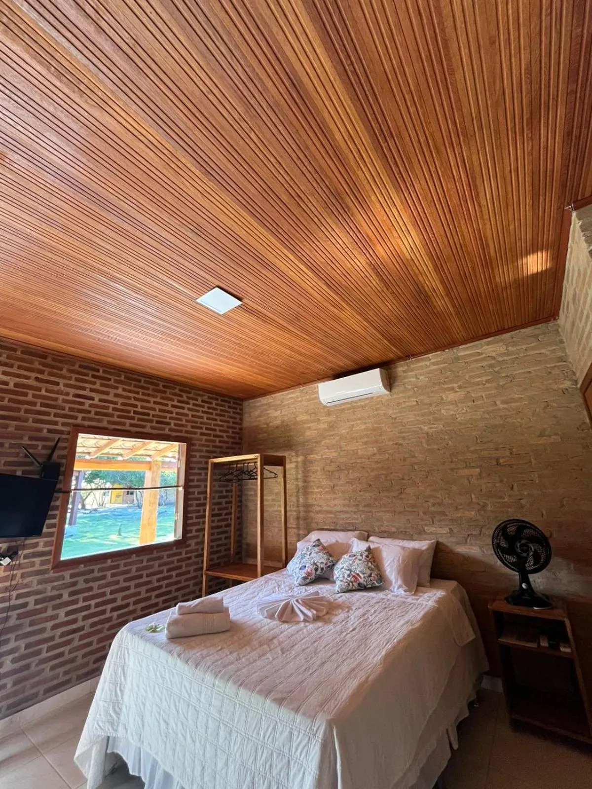 Bed in Vila das Mangabeiras Corumbau