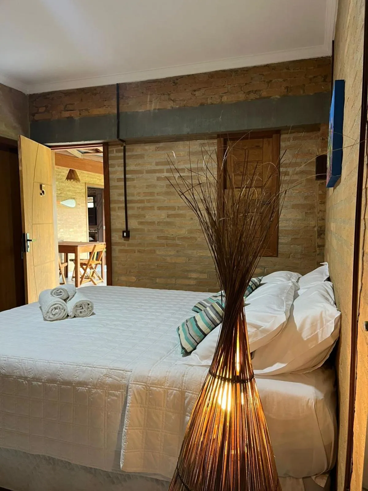 Bed in Vila das Mangabeiras Corumbau