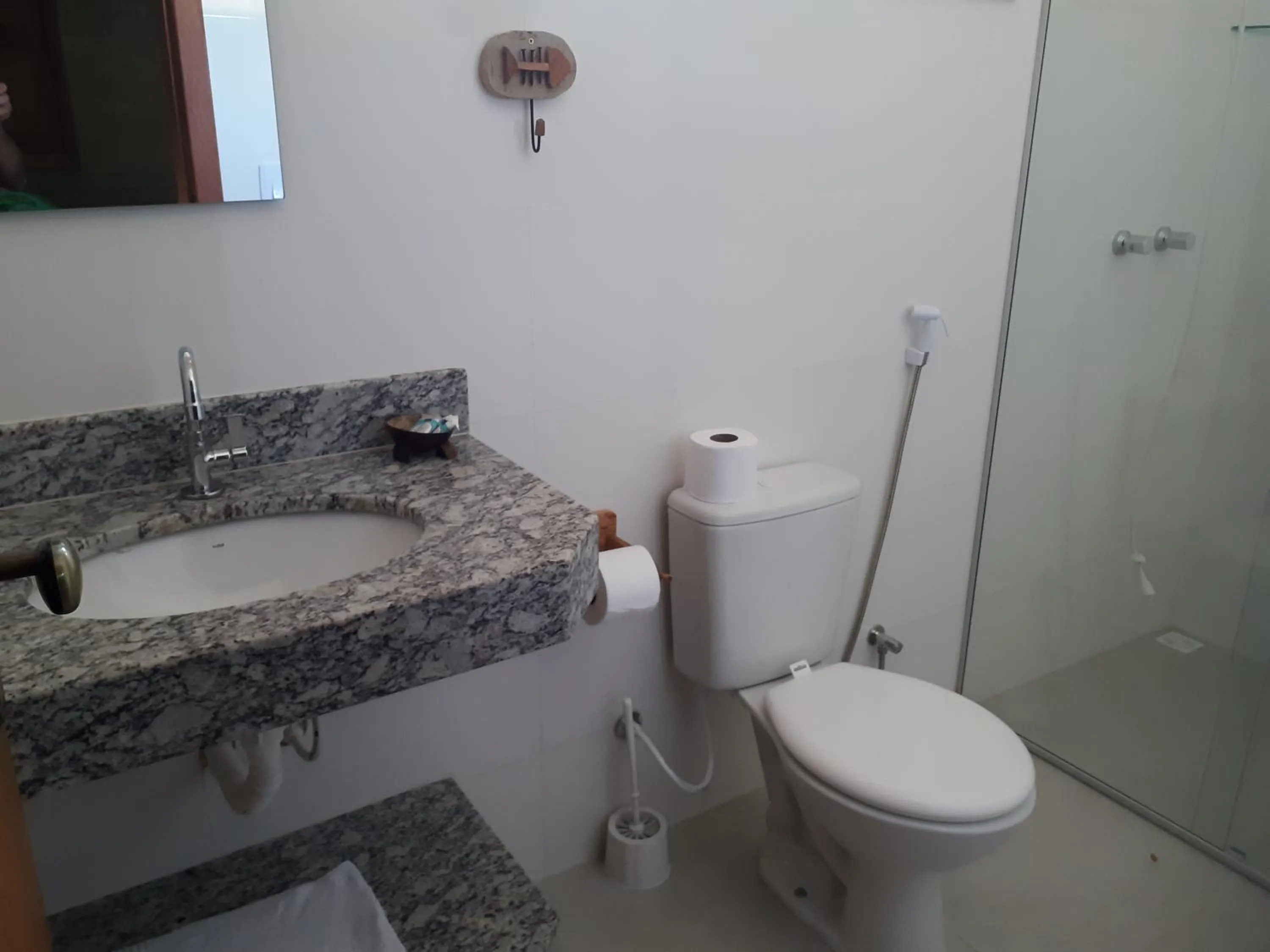 Shower in Vila das Mangabeiras Corumbau