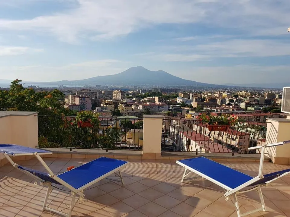 Balcony/Terrace in B&b La Magnolia