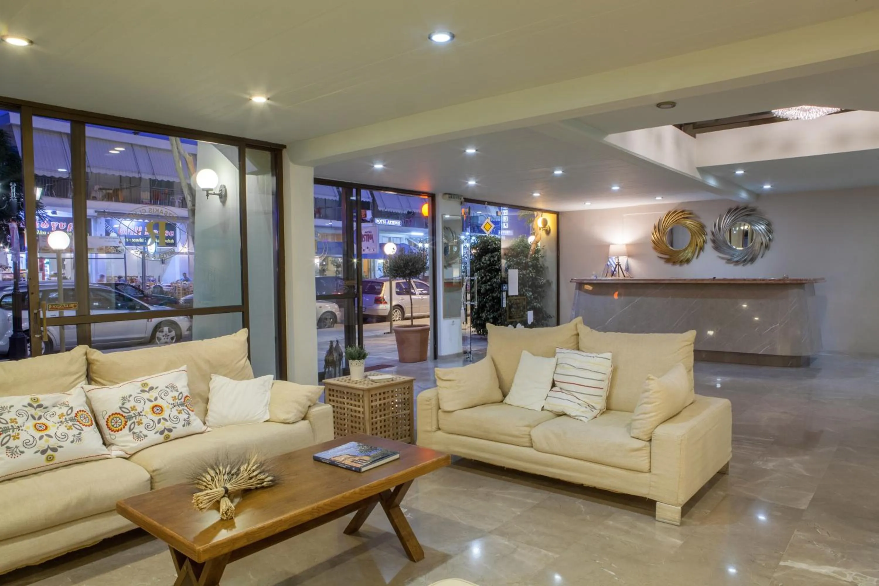 Lobby or reception in Pitsakis Hotel