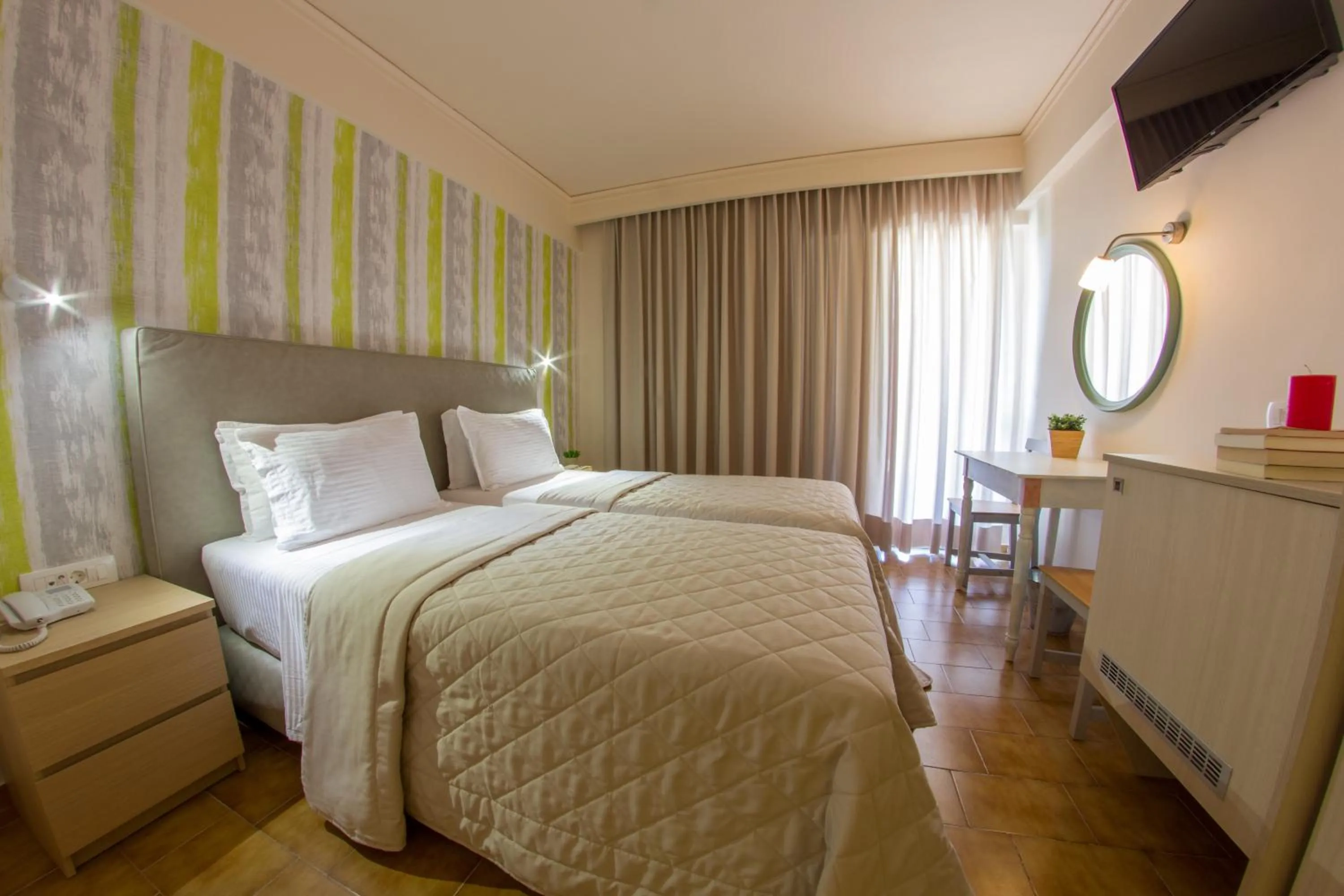 Bedroom in Pitsakis Hotel