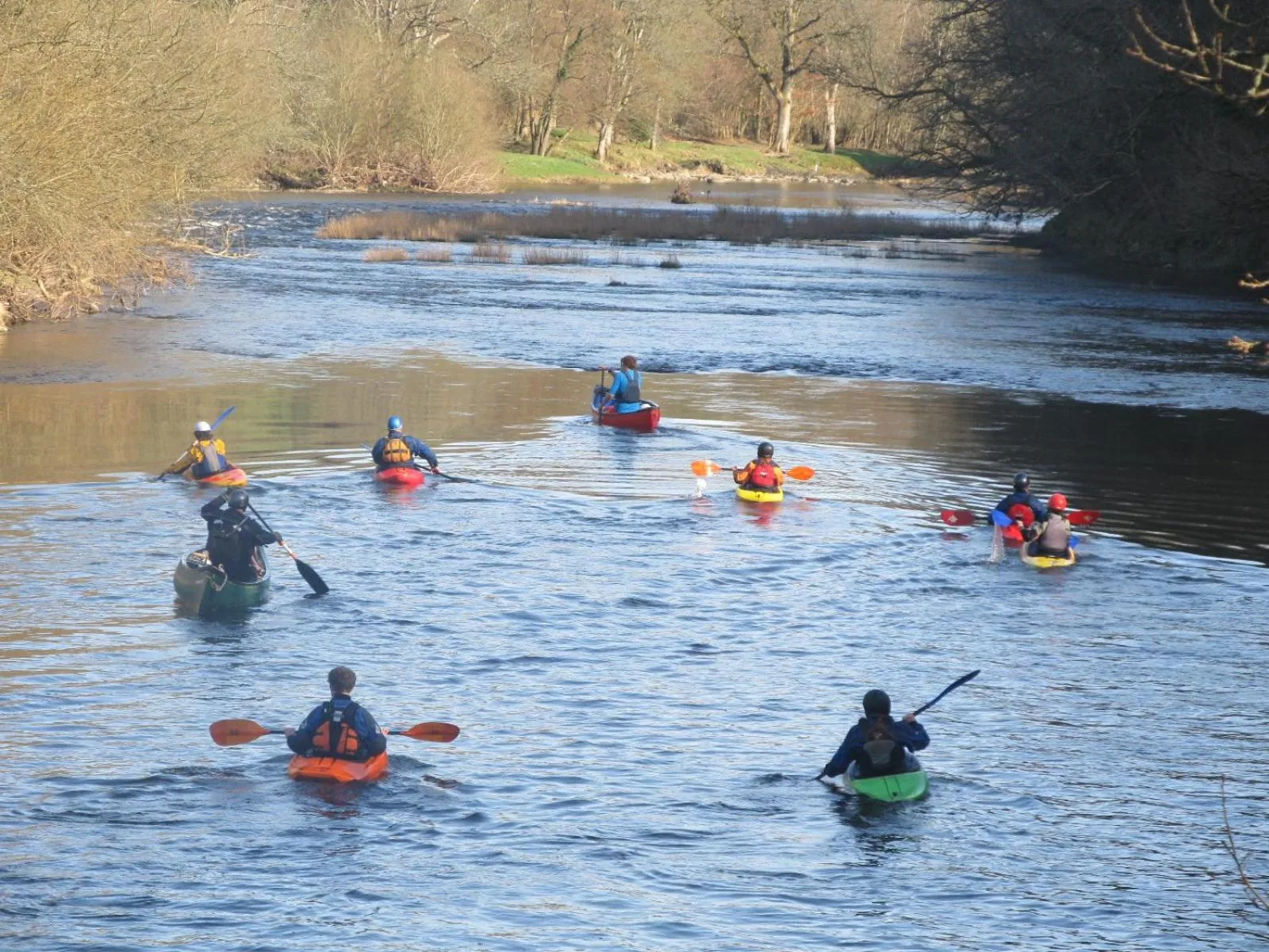 Canoeing in Highland Moors