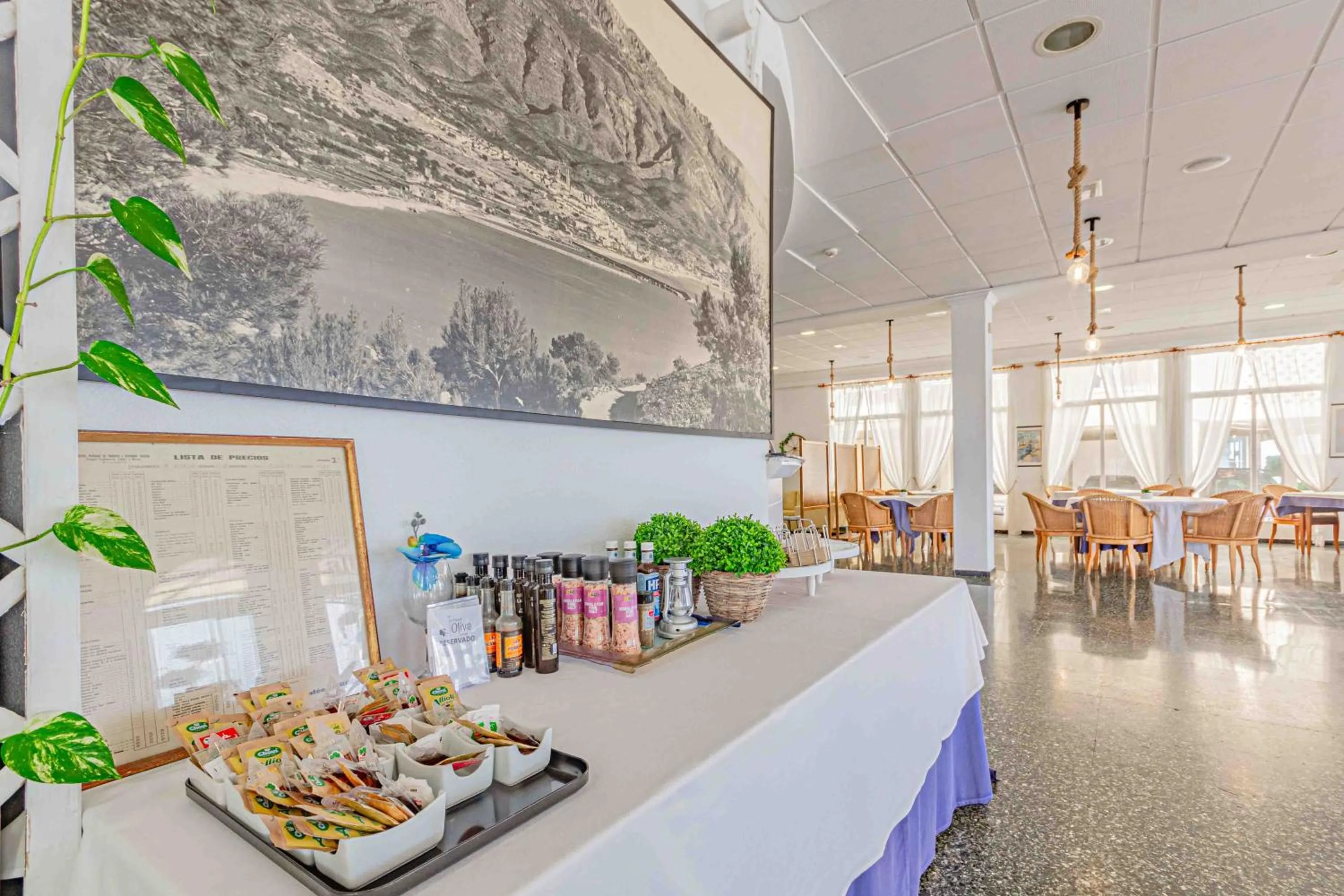 Food and drinks in Hotel Altaia