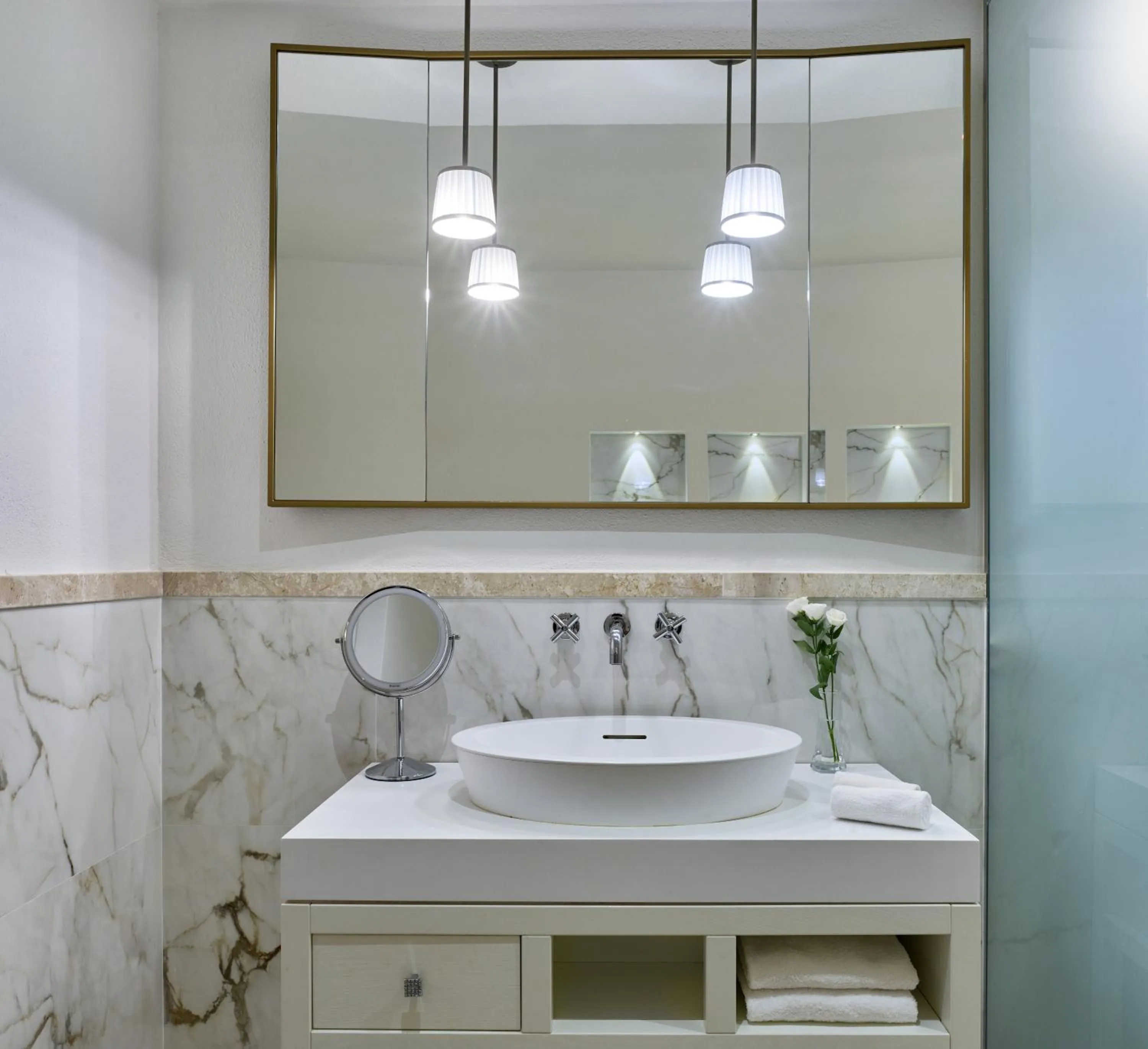 Bathroom in Conrad Chia Laguna Sardinia