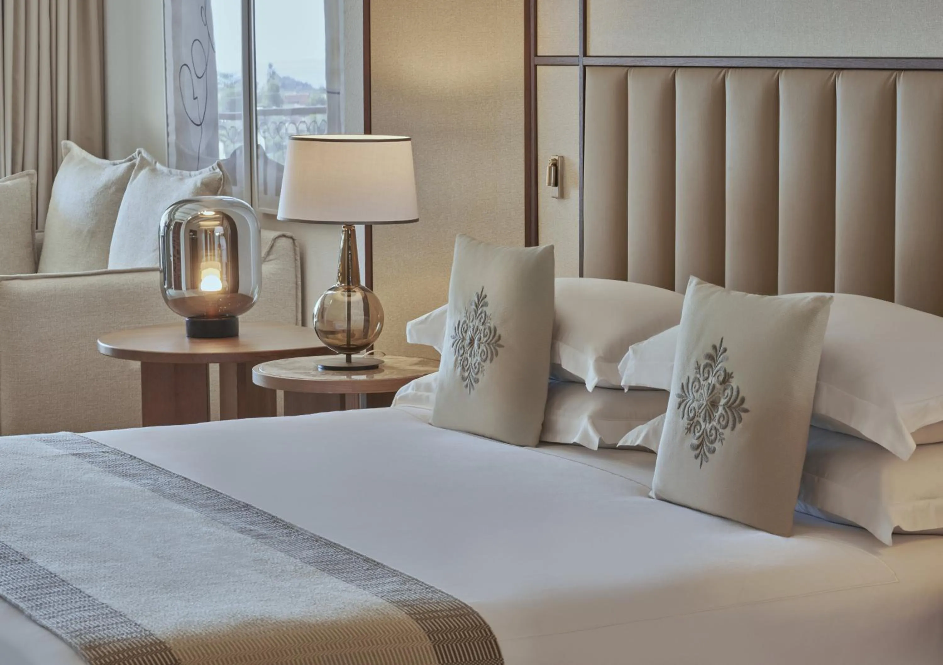 Bed in Conrad Chia Laguna Sardinia