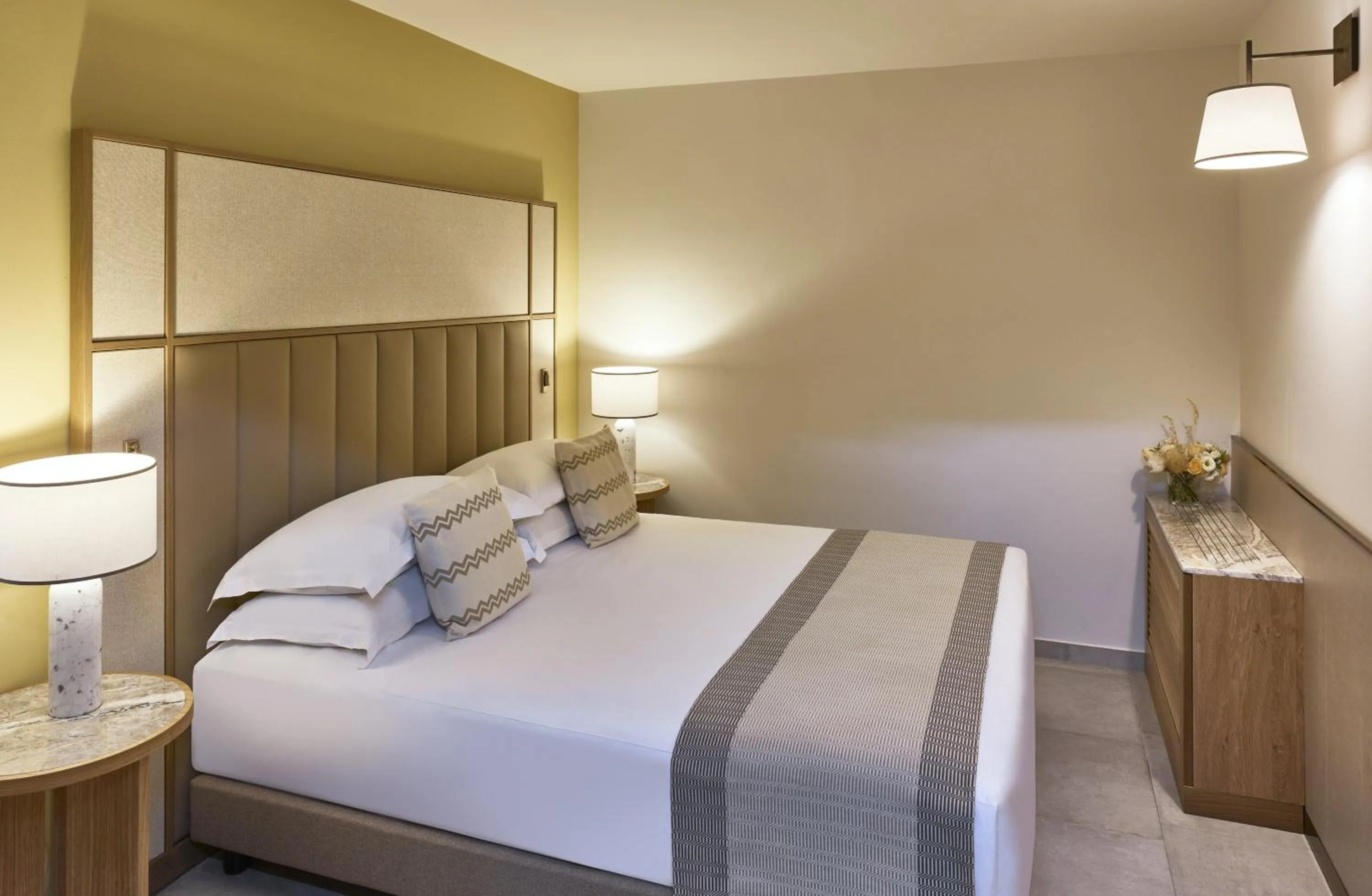 Bed in Conrad Chia Laguna Sardinia