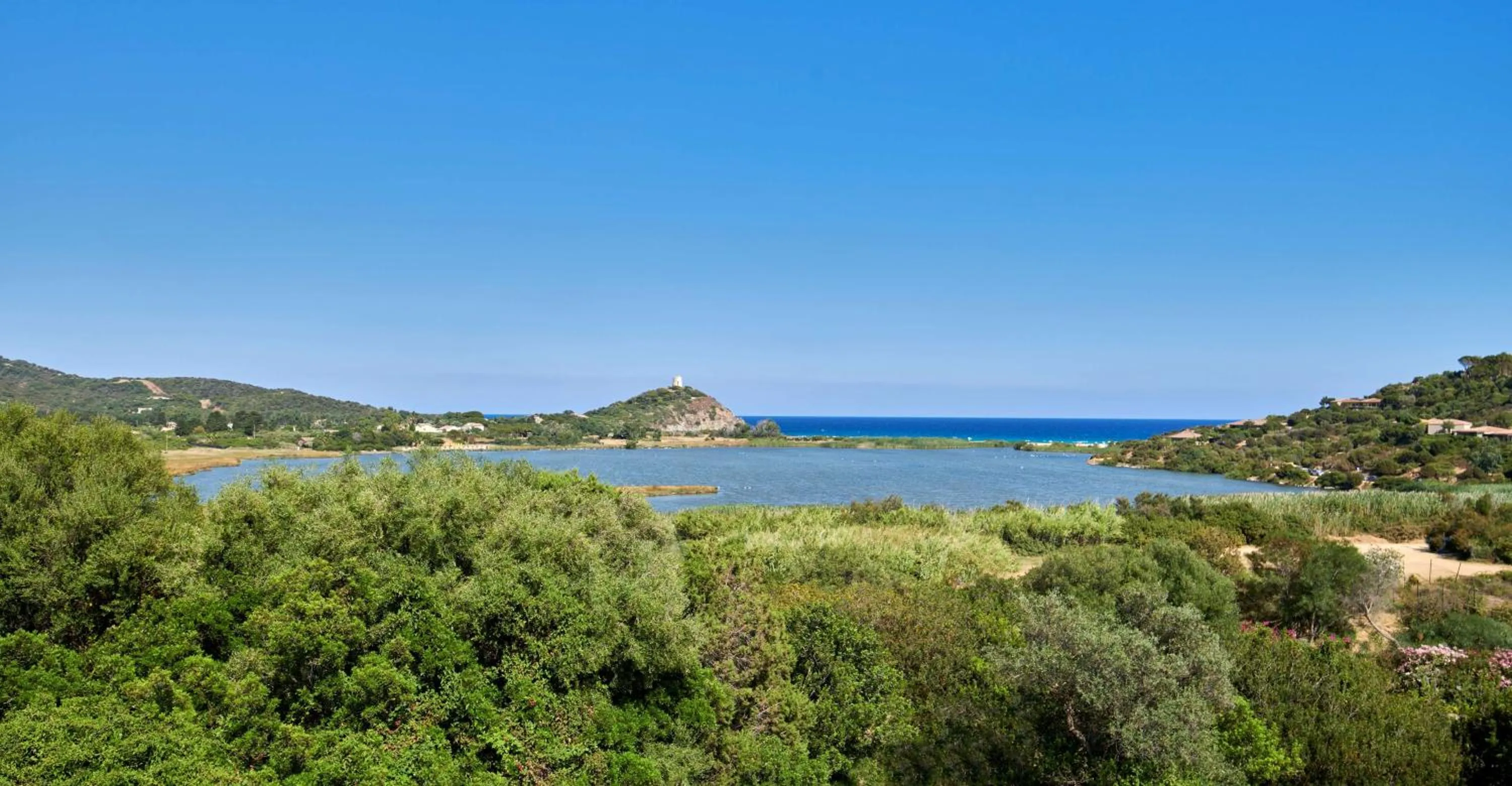 Property building in Conrad Chia Laguna Sardinia