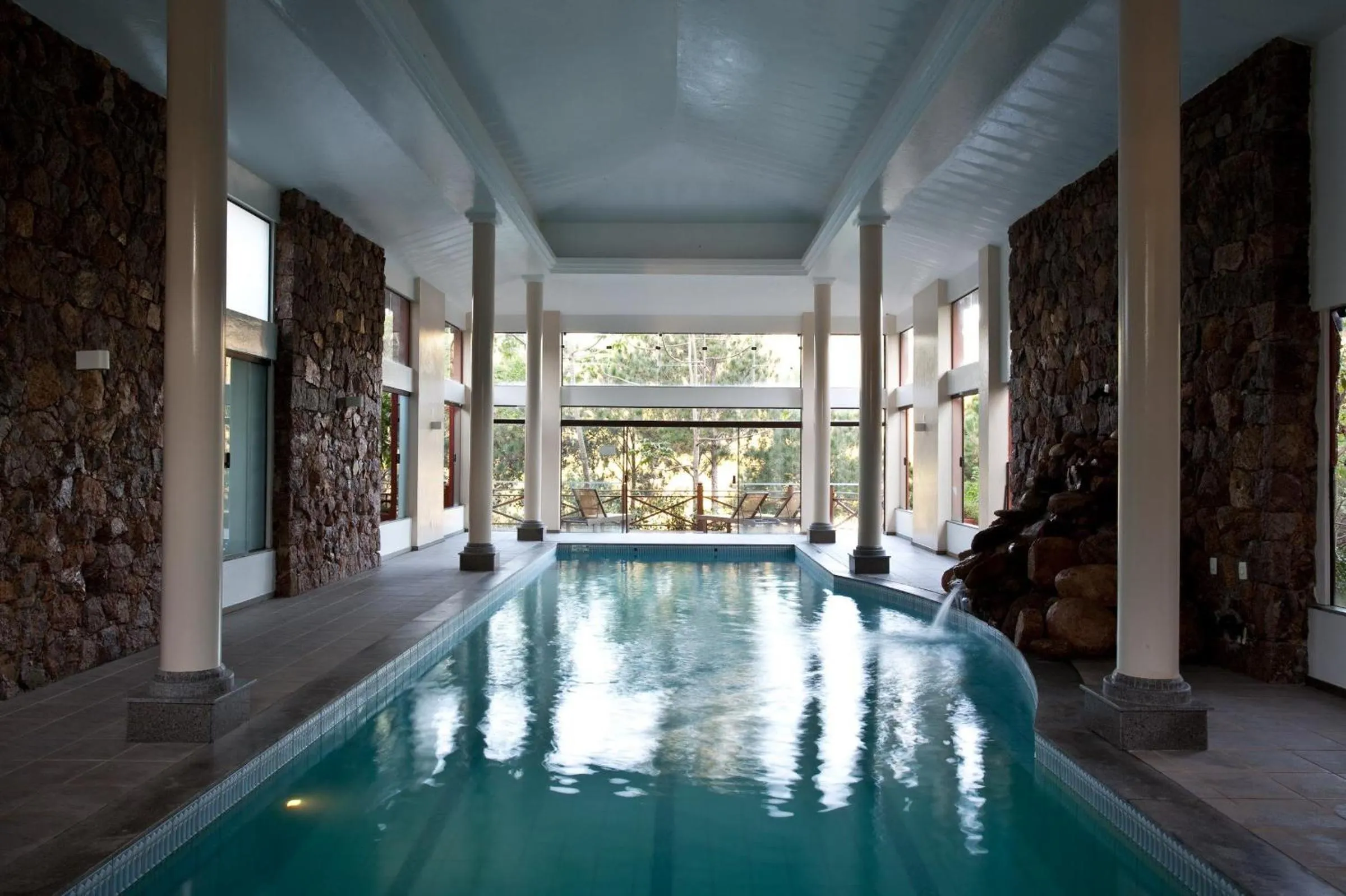 Swimming pool in Ponta dos Ganchos