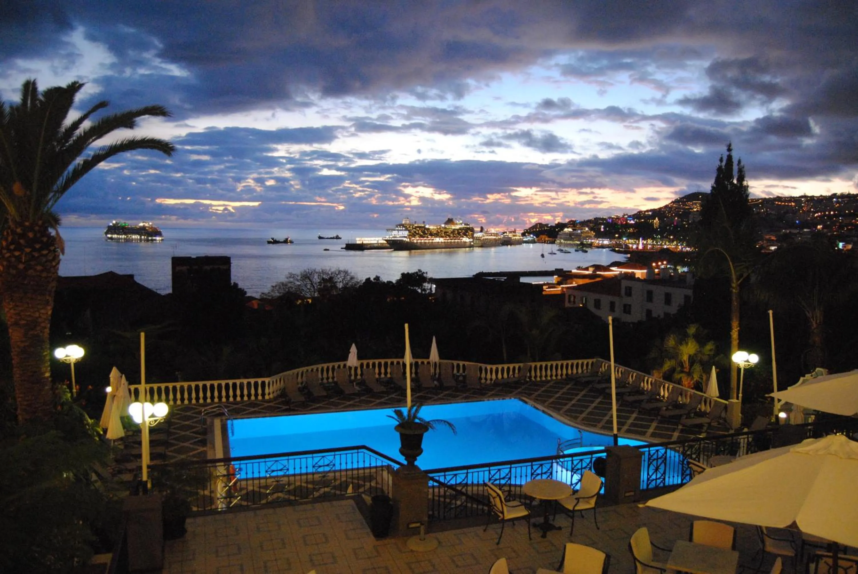 Swimming pool in Hotel Quinta Bela S Tiago