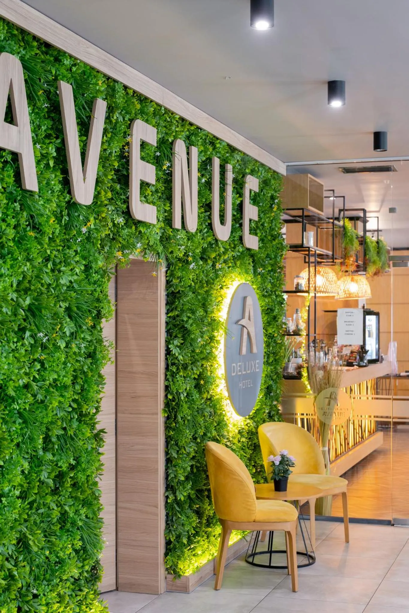 Lobby or reception in Avenue Hotel Deluxe