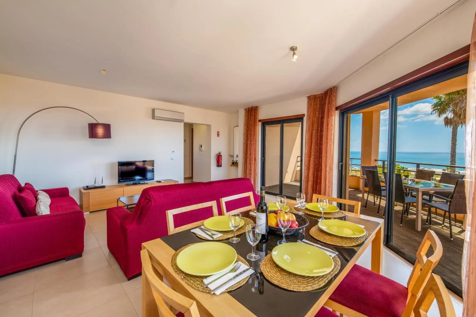 Living room in Mar da Luz Resort