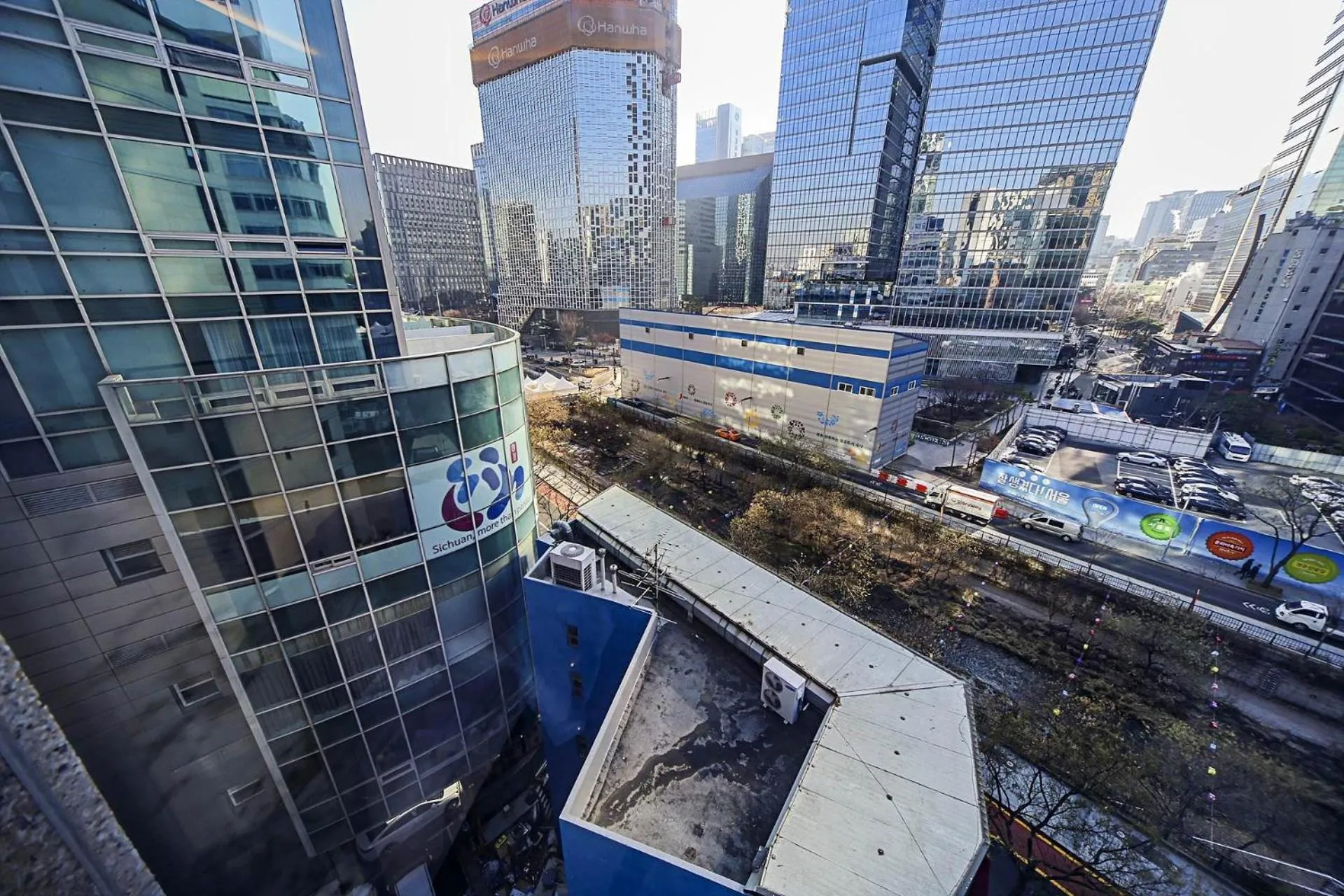 City view in MG Hotel