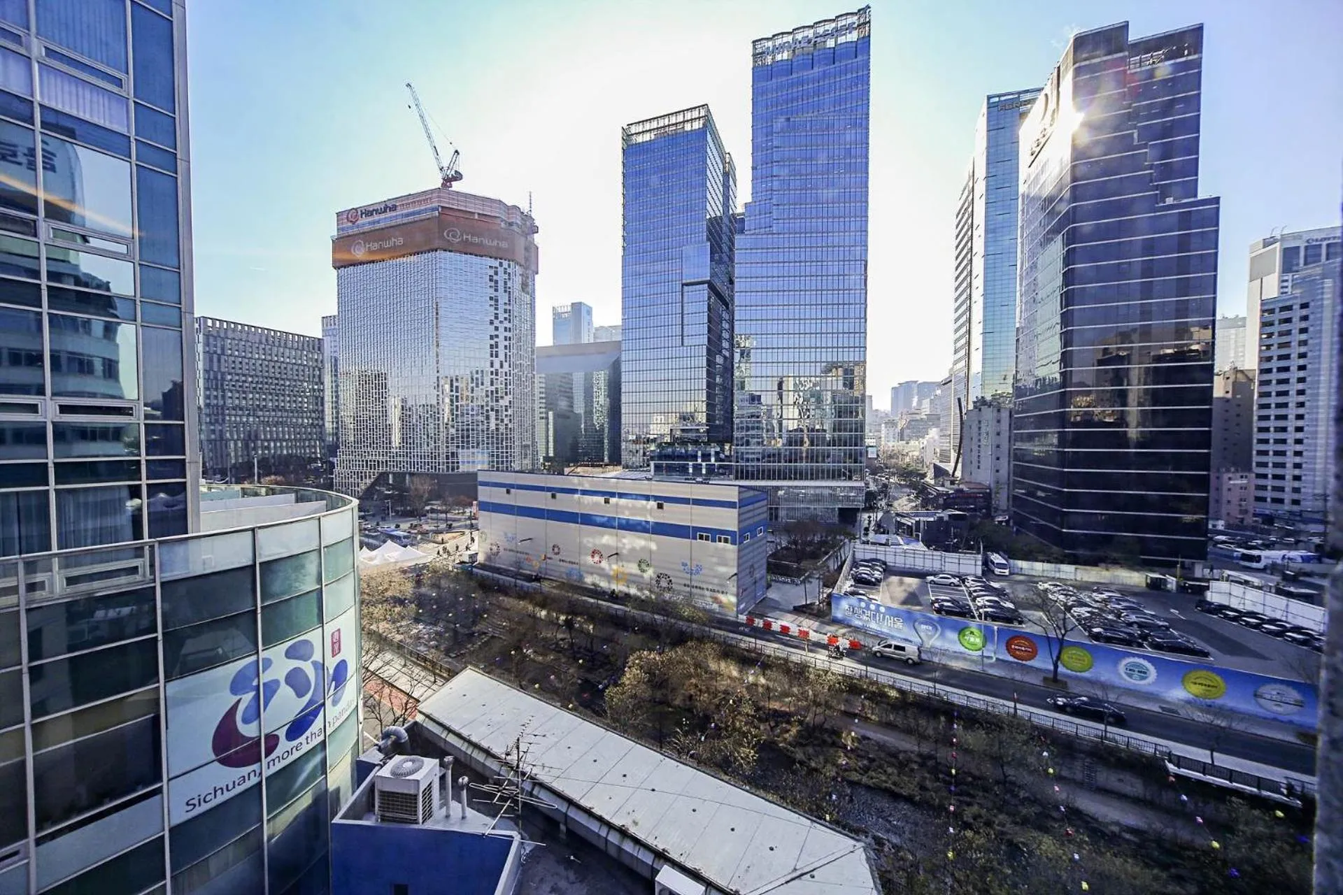 City view in MG Hotel