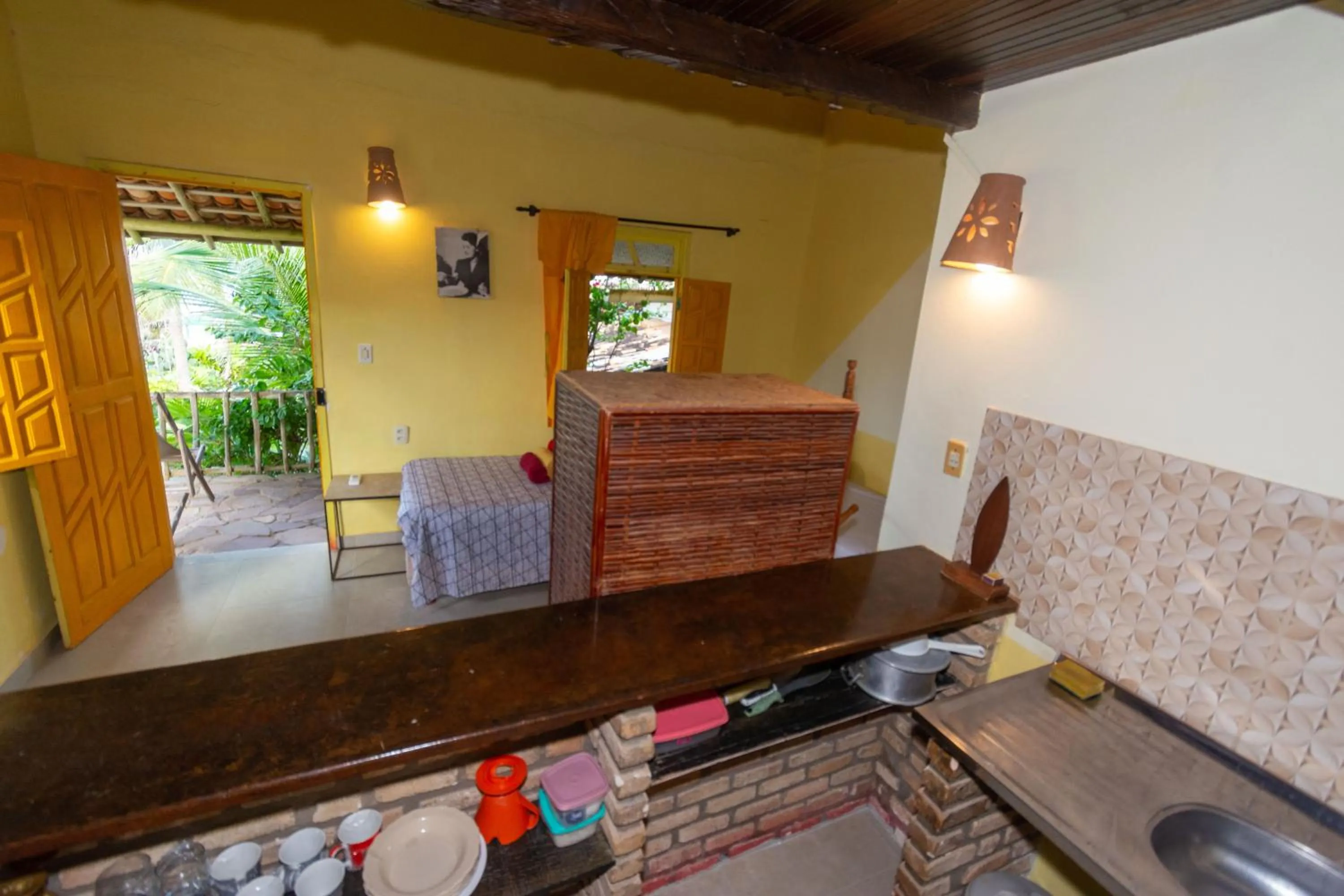 Kitchen or kitchenette in Casa ImBale