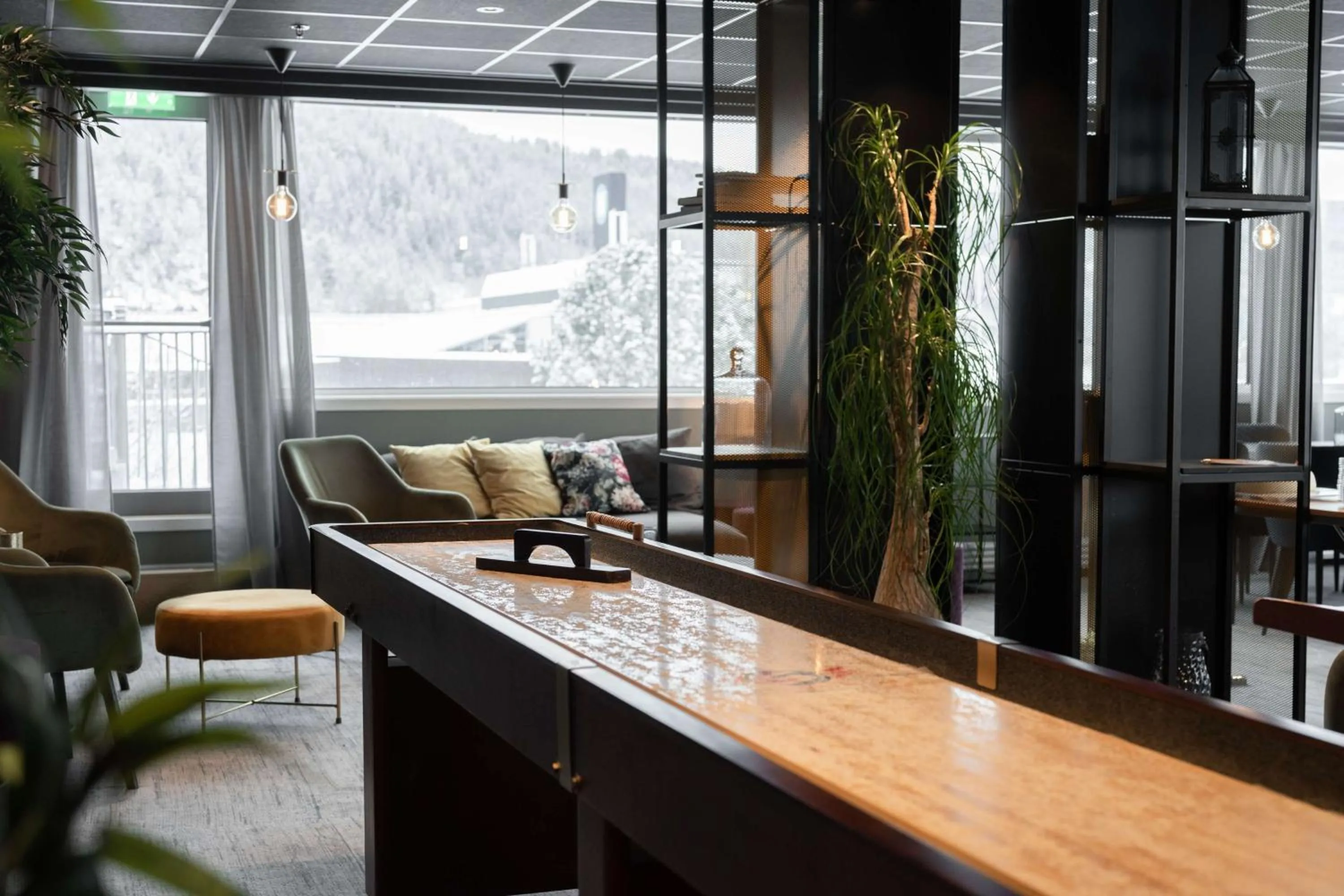 Lobby or reception in Scandic Hell