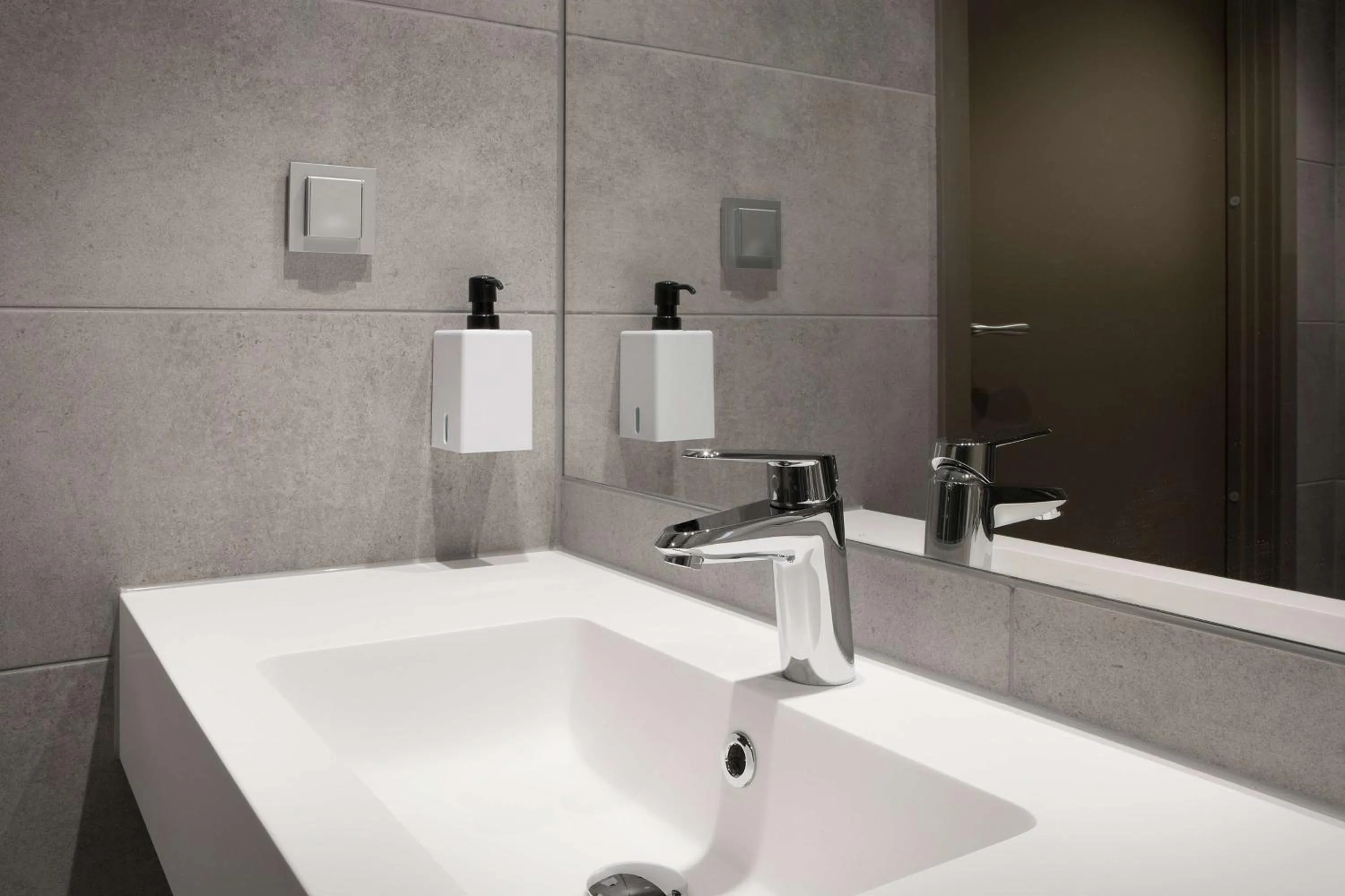 Bathroom in Scandic Hell