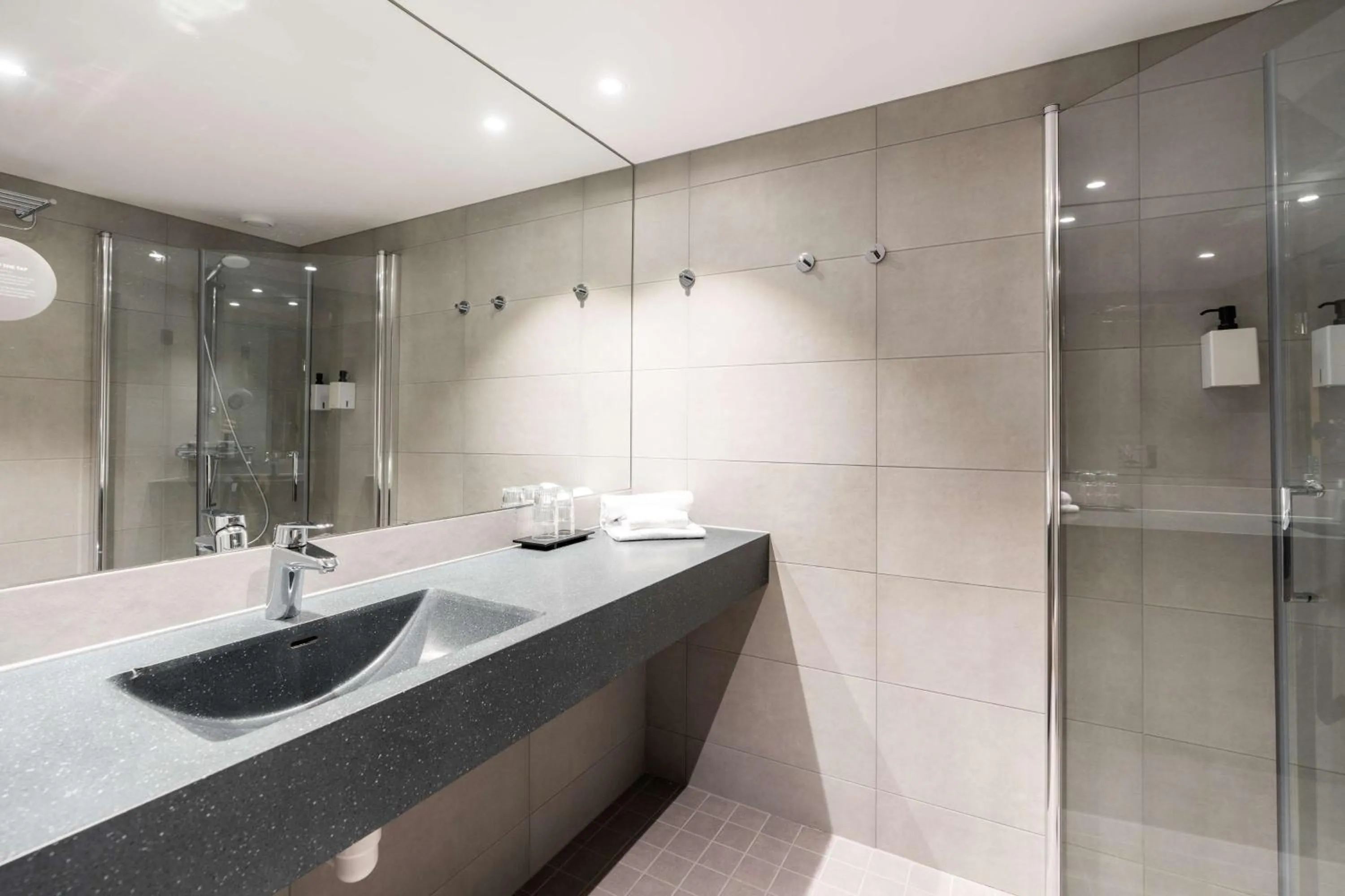 Bathroom in Scandic Hell