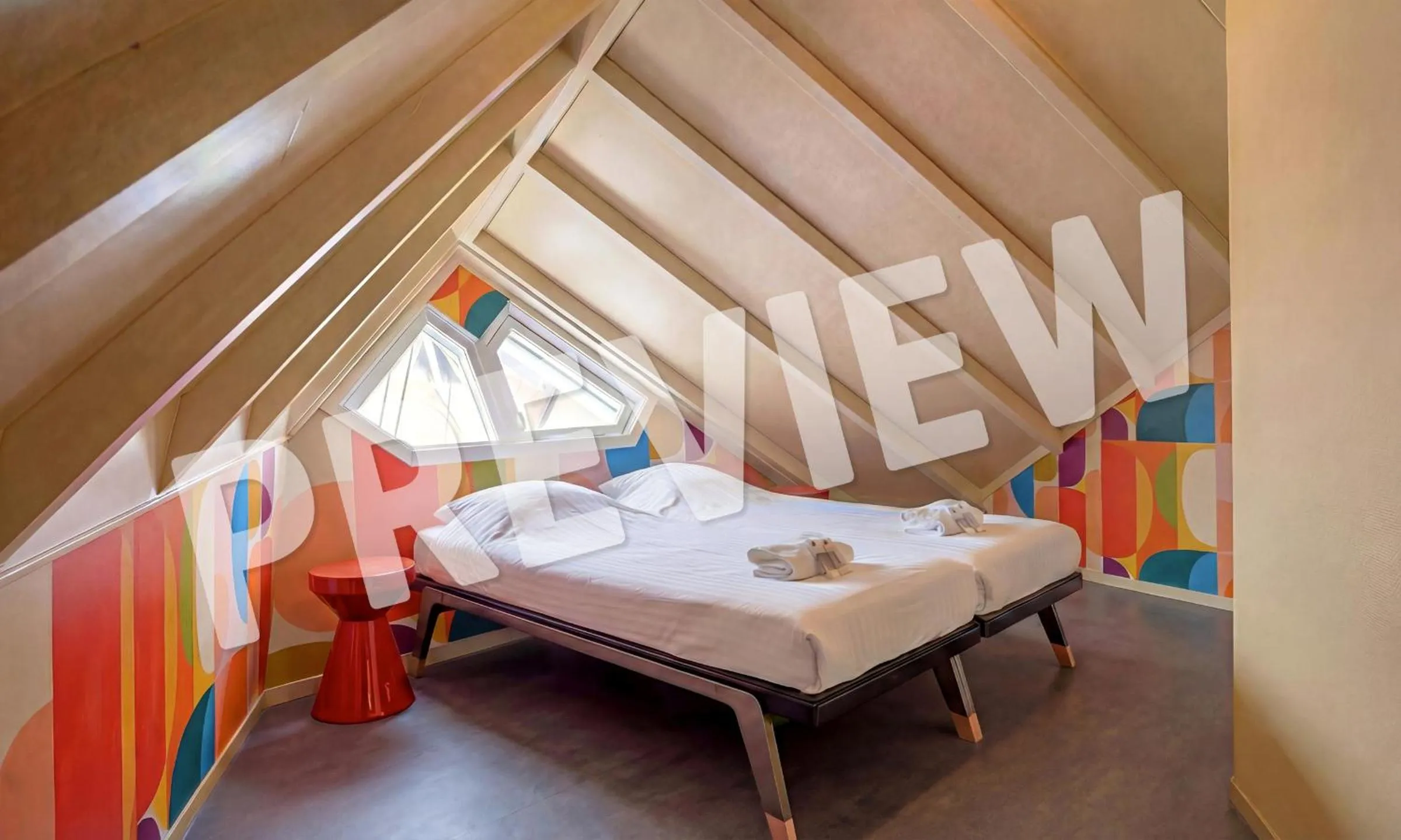 Bedroom, Bed in Stayokay Hostel Rotterdam - fully renovated April 2026