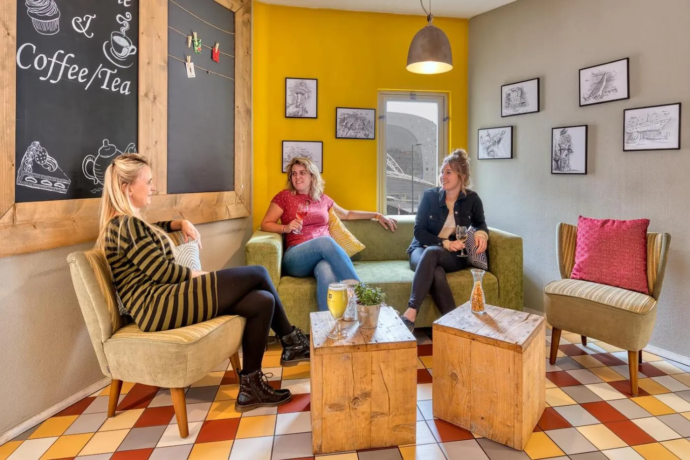 Restaurant/places to eat in Stayokay Hostel Rotterdam