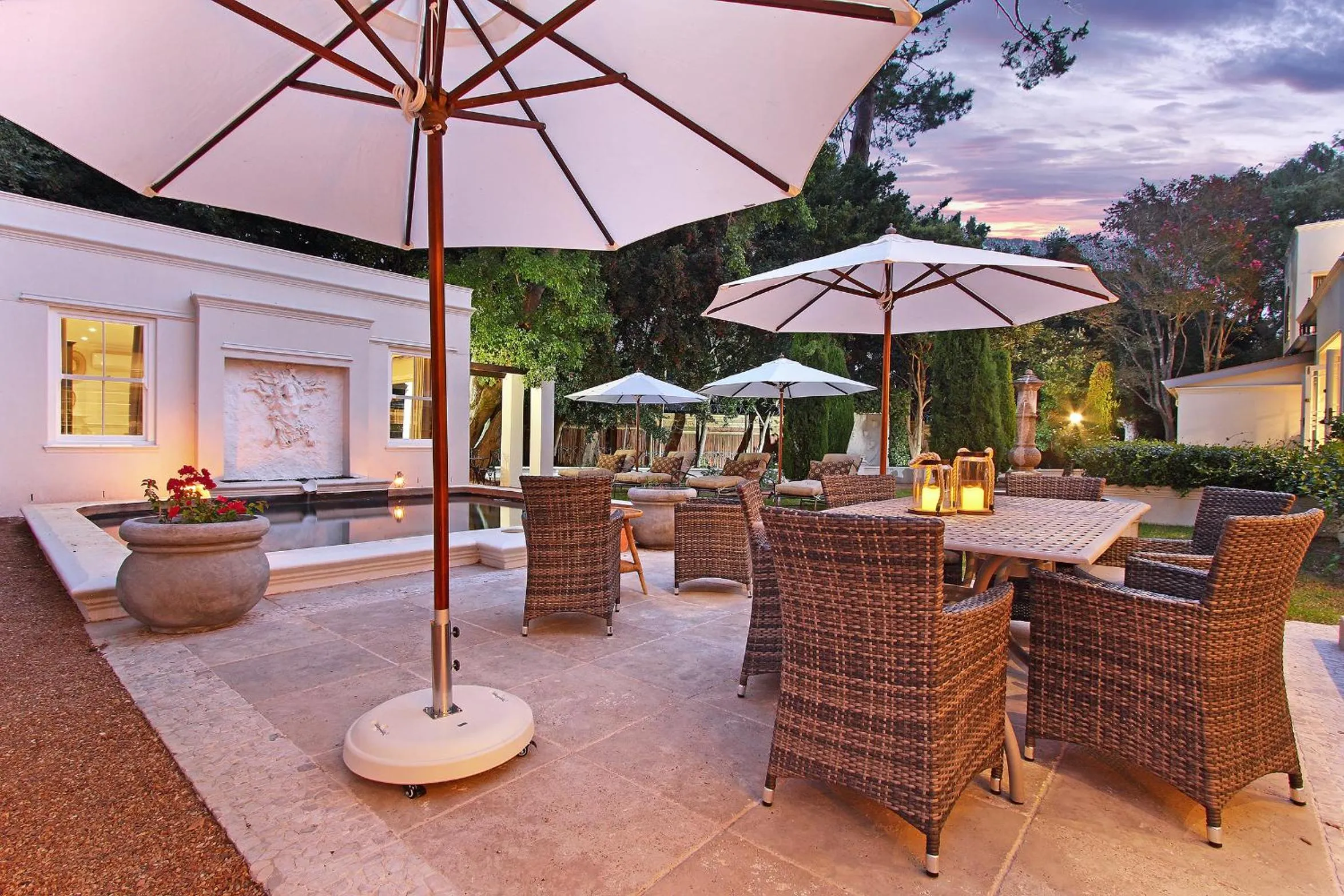 Patio in Stellenbosch Manor