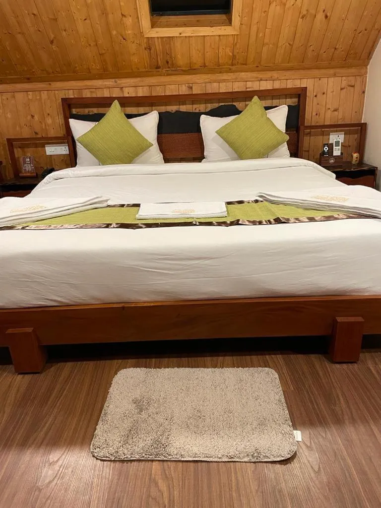 Bed in Hotel Sonar Bangla Taki